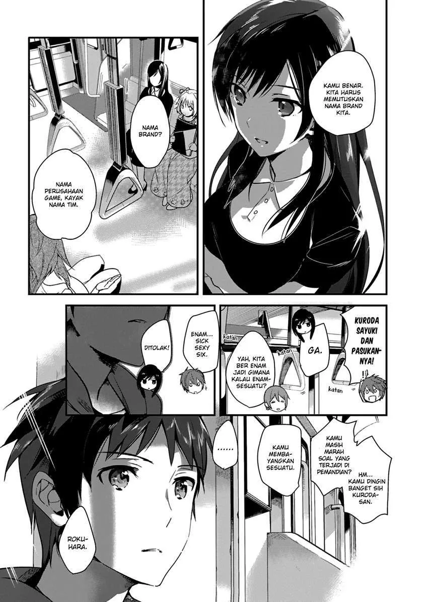 Halaman 10 — Shoujo-tachi wa Kouya wo Mezasu: Yukidoke no Oto Chapter 4