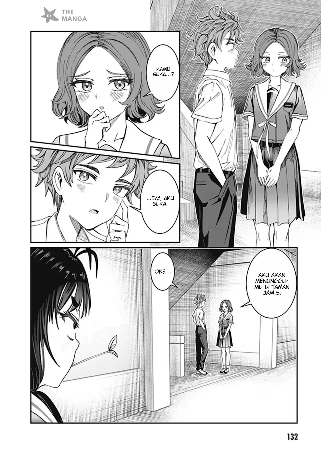 Halaman 3 — Kimi wa Yakamashi Tojite yo Kuchi wo! Chapter 32