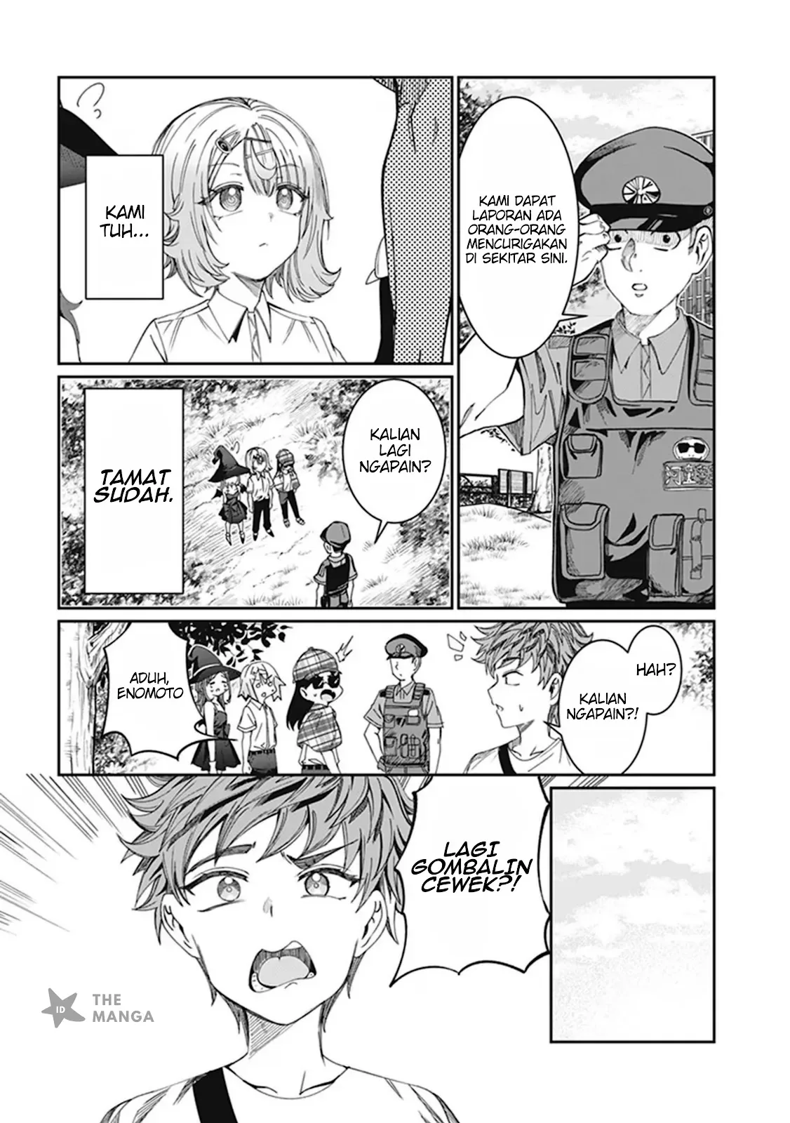 Halaman 8 — Kimi wa Yakamashi Tojite yo Kuchi wo! Chapter 32