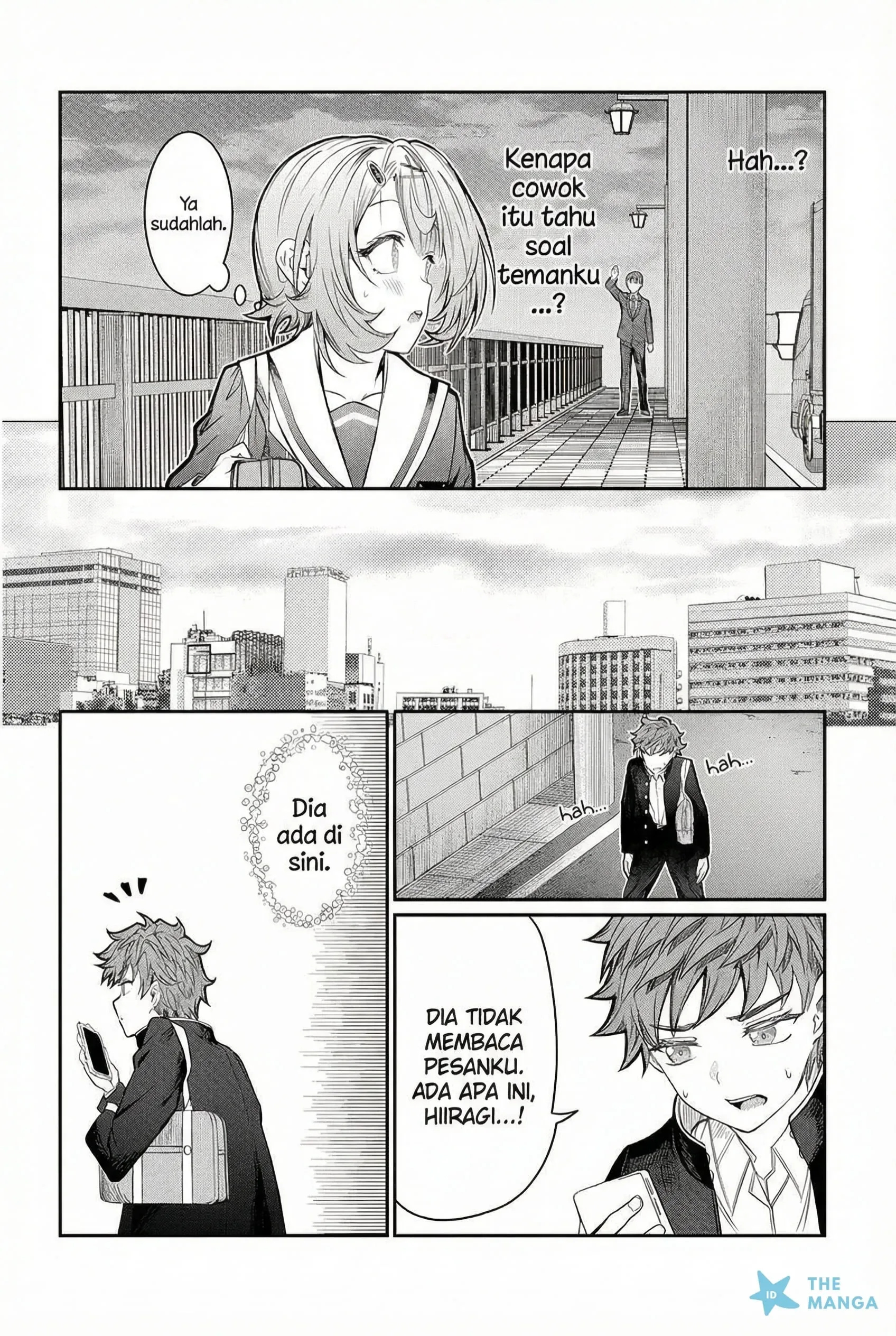 Halaman 3 — Kimi wa Yakamashi Tojite yo Kuchi wo! Chapter 47