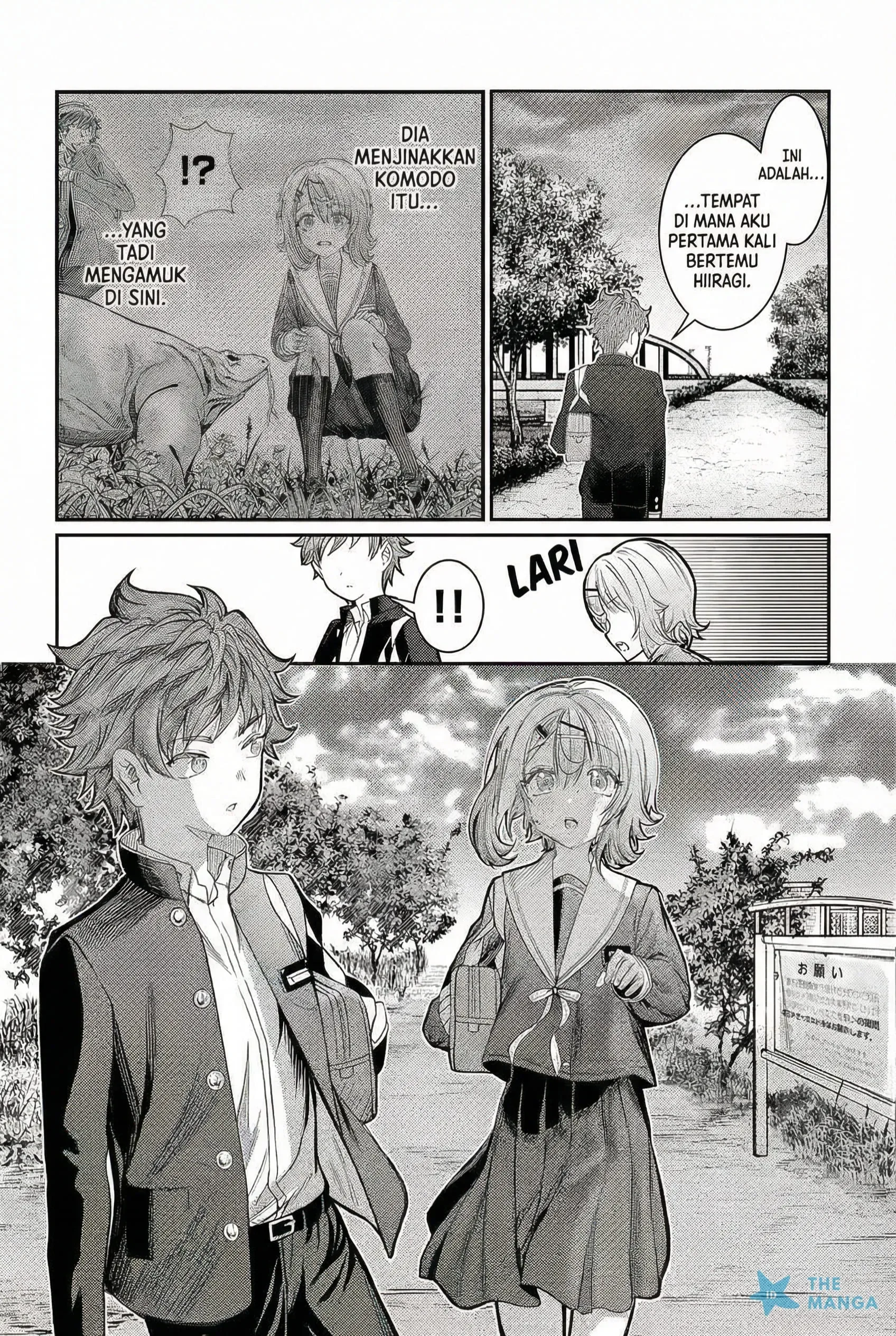 Halaman 5 — Kimi wa Yakamashi Tojite yo Kuchi wo! Chapter 47