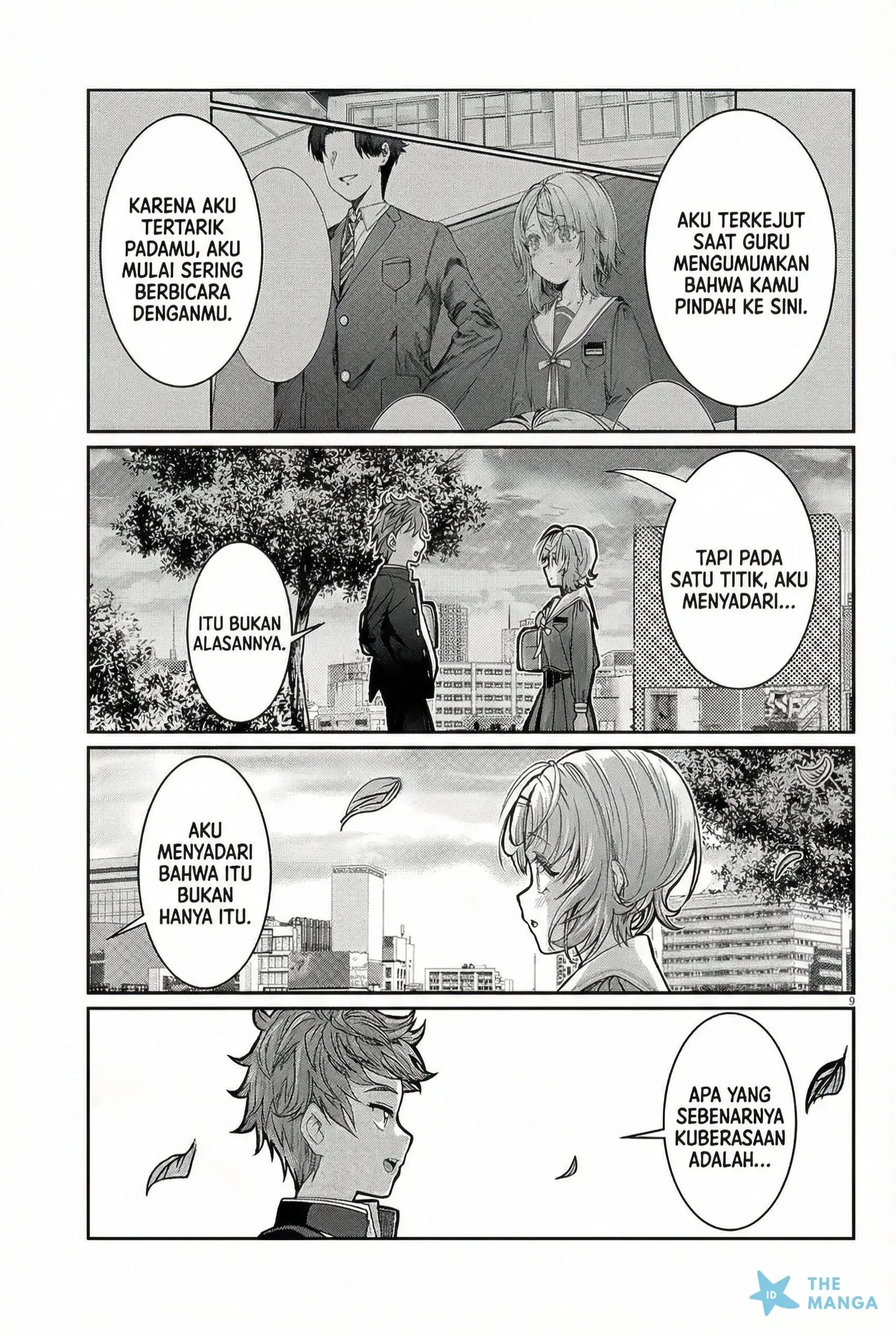 Halaman 8 — Kimi wa Yakamashi Tojite yo Kuchi wo! Chapter 47