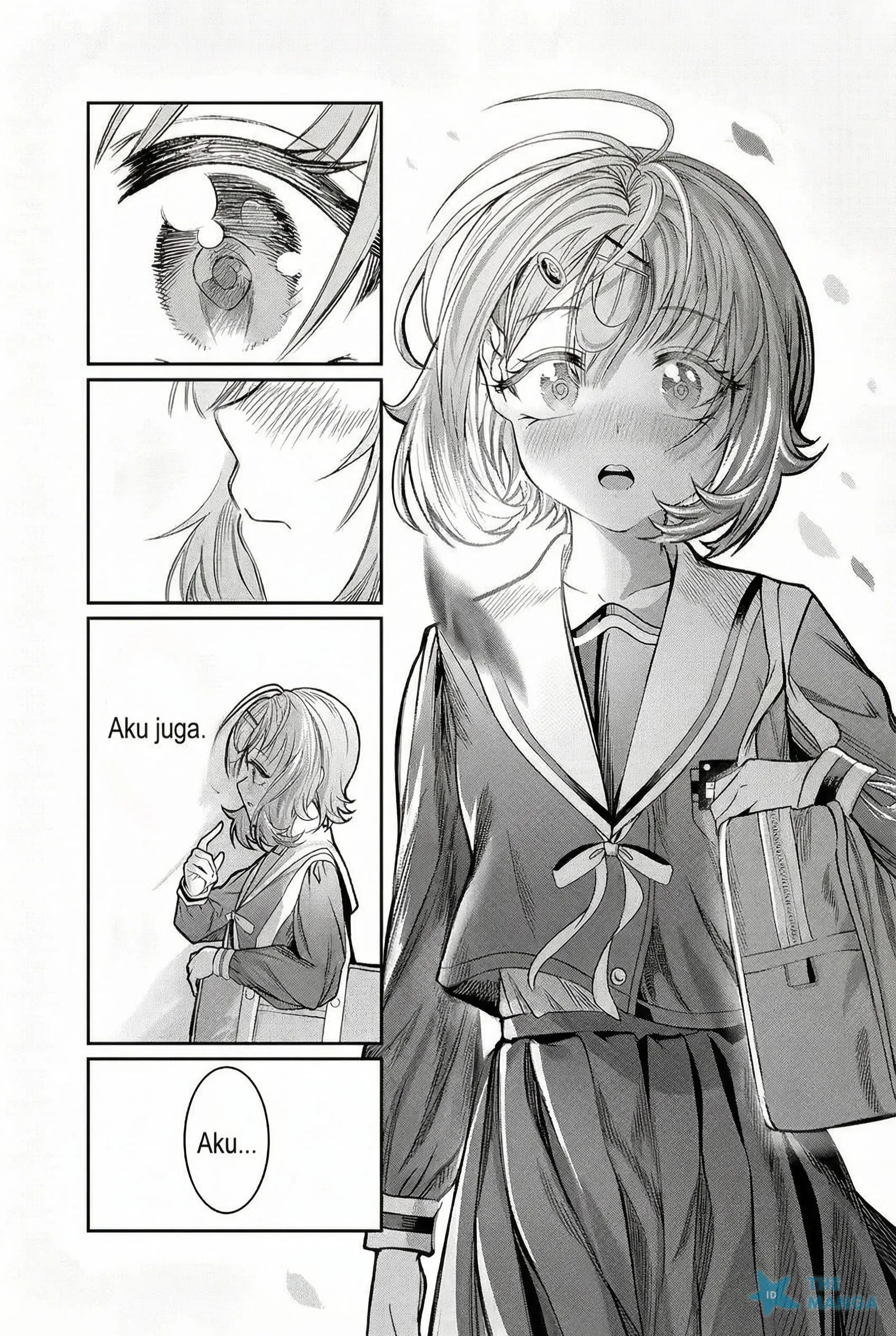 Halaman 10 — Kimi wa Yakamashi Tojite yo Kuchi wo! Chapter 47