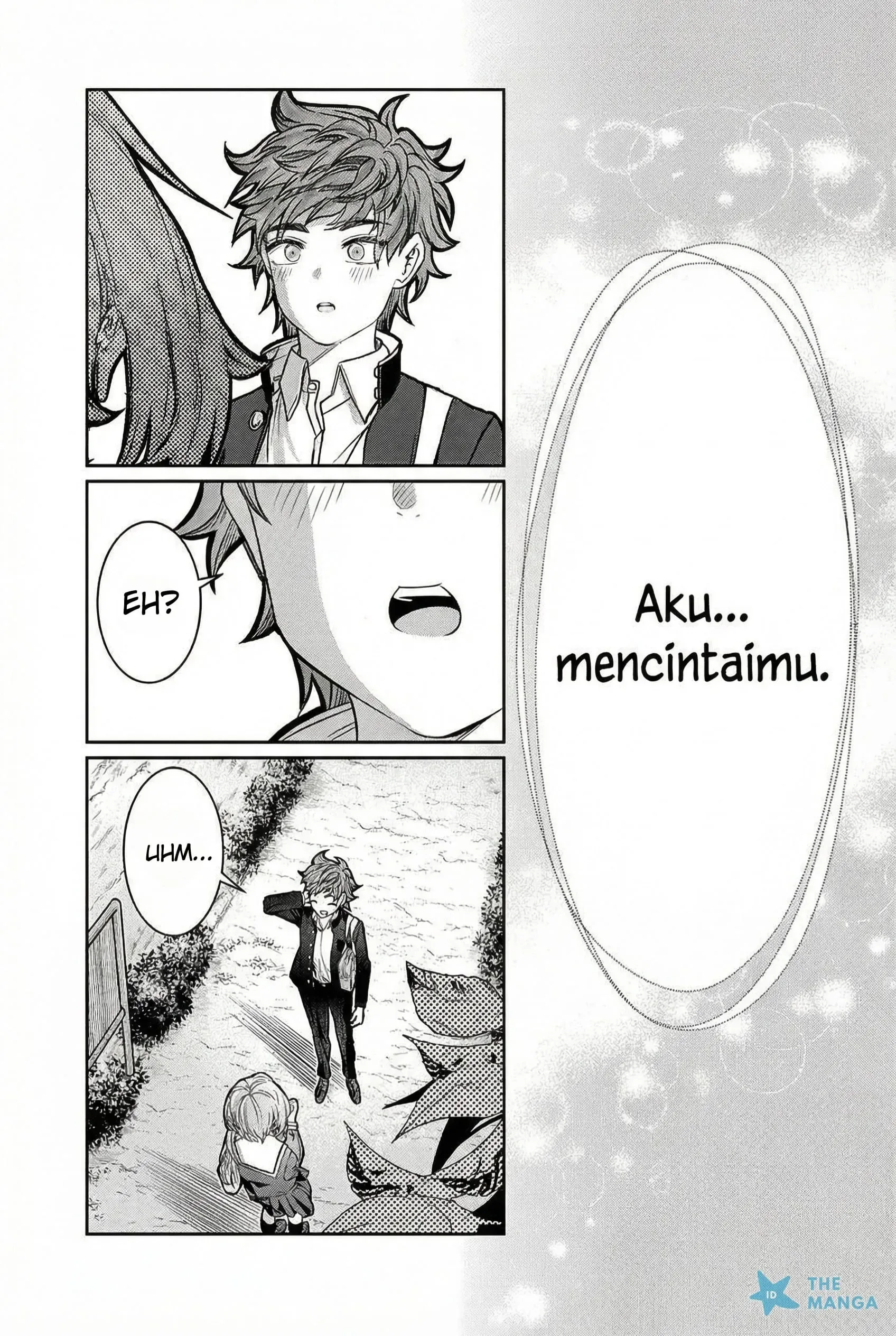 Halaman 12 — Kimi wa Yakamashi Tojite yo Kuchi wo! Chapter 47
