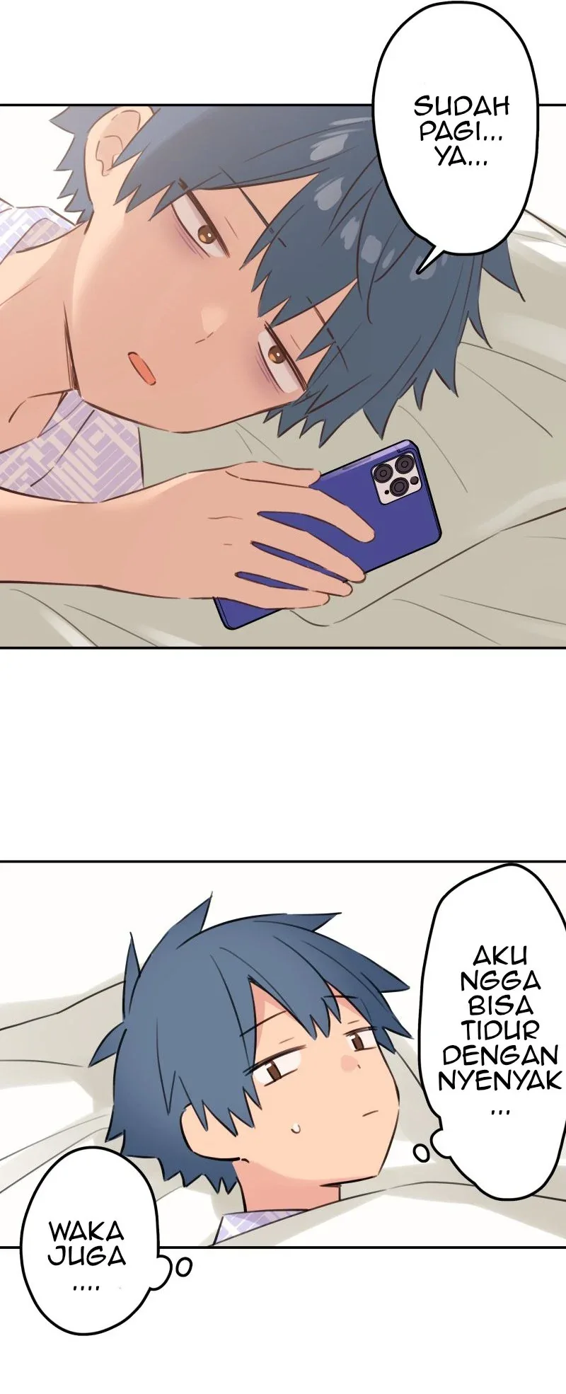 Halaman 11 — Waka-chan Is Flirty Again Chapter 182