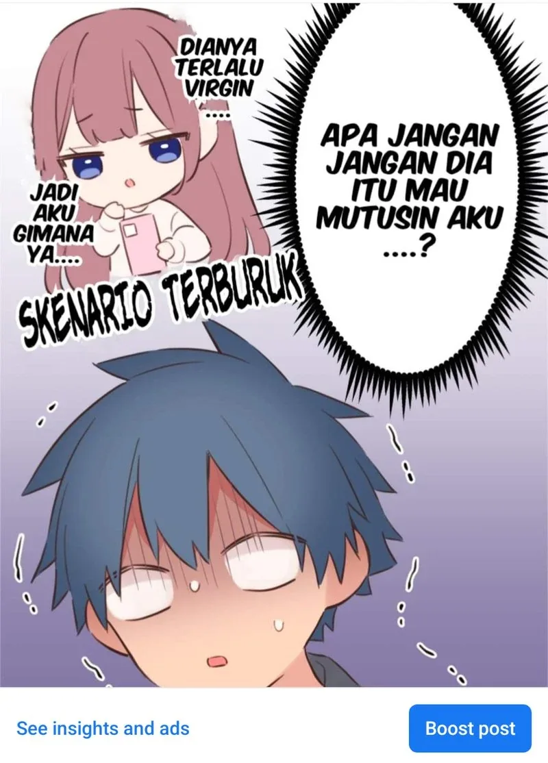 Halaman 44 — Waka-chan Is Flirty Again Chapter 182