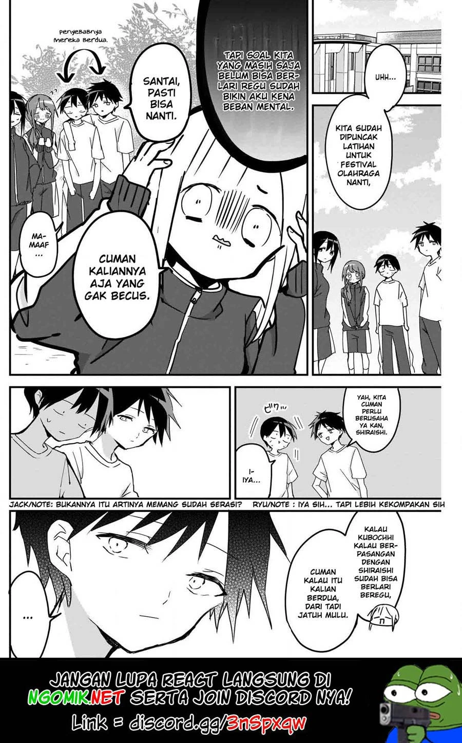 Halaman 3 — Kubo-san wa Mob wo Yurusanai Chapter 56