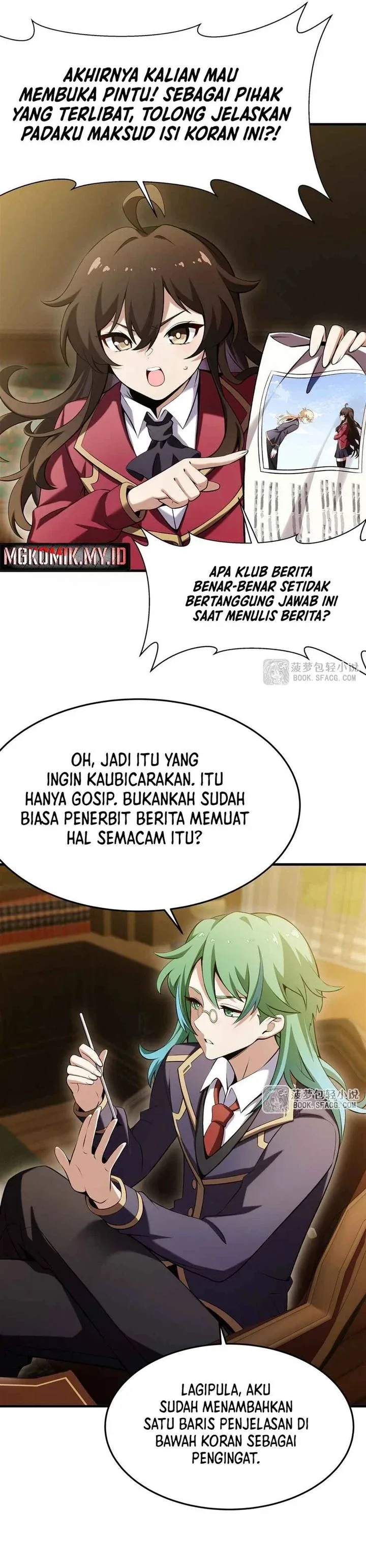 Halaman 11 — The Yellow-Haired Villain in Soaring Phoenix's Novels Also Desires Happiness Chapter 51