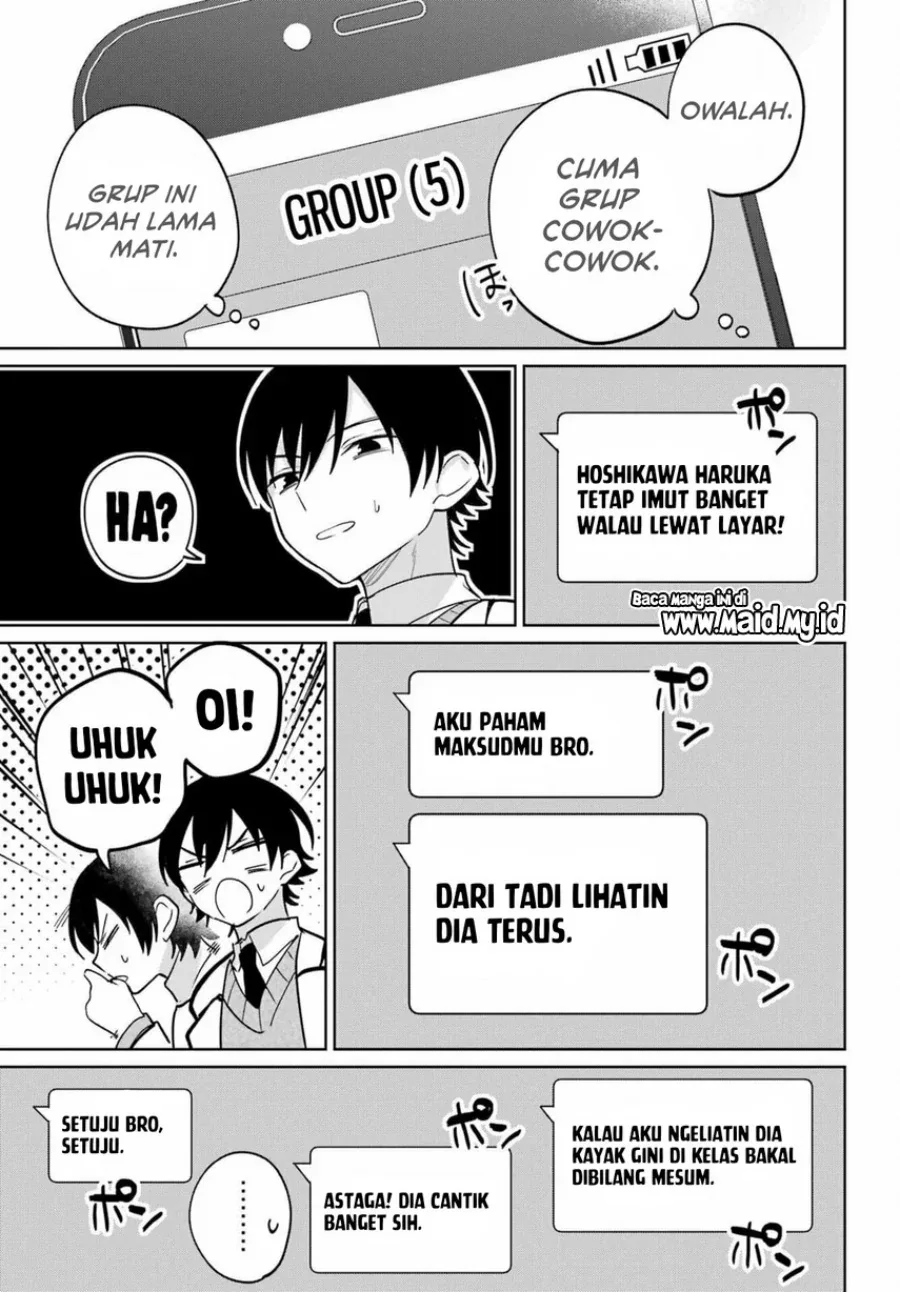 Halaman 15 — Remote Jugyou ni Nattara Class 1 no Bishoujo to Doukyo suru Koto ni Natta Chapter 16
