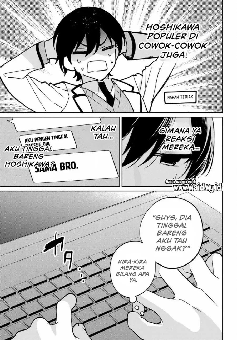 Halaman 17 — Remote Jugyou ni Nattara Class 1 no Bishoujo to Doukyo suru Koto ni Natta Chapter 16