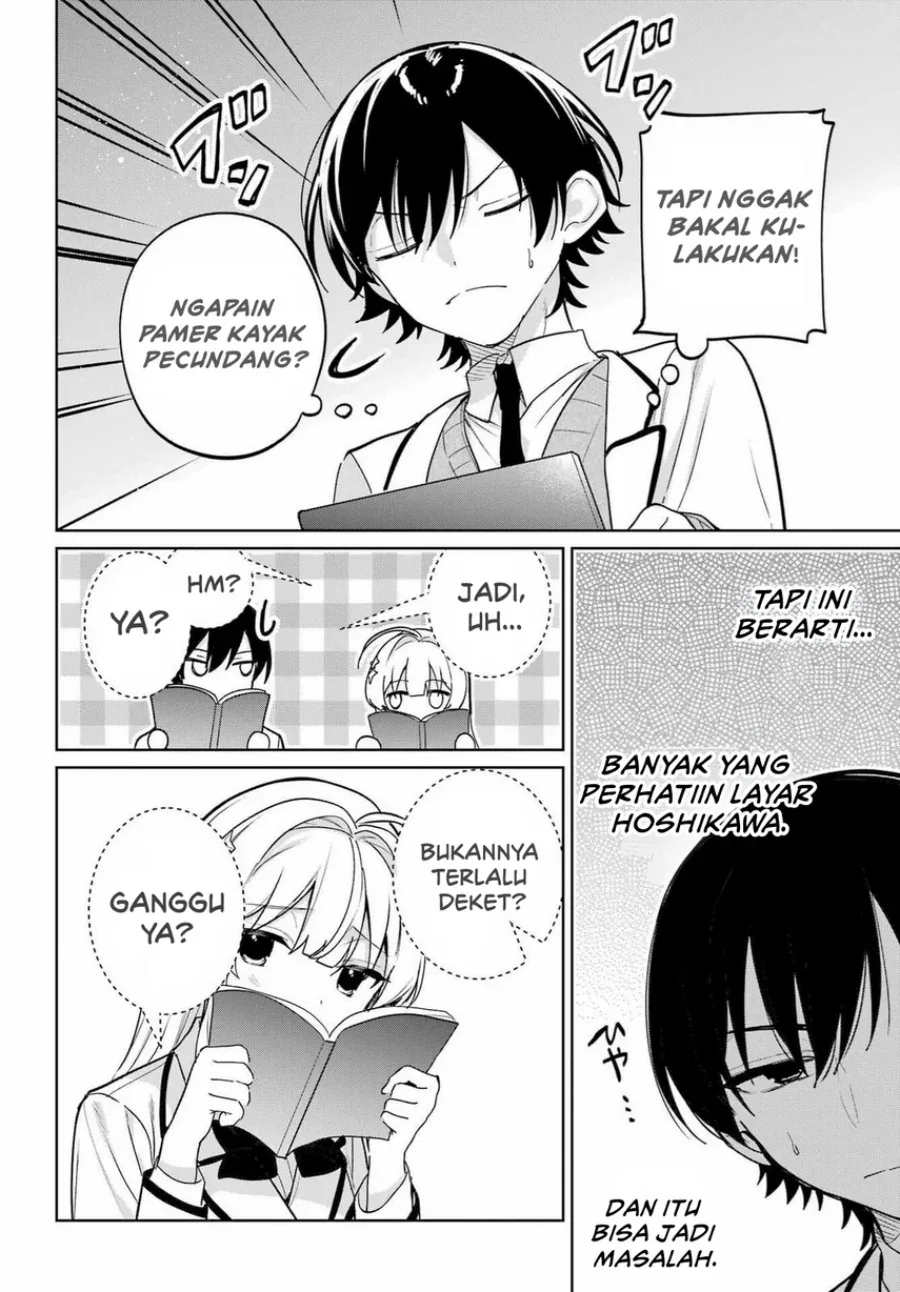 Halaman 18 — Remote Jugyou ni Nattara Class 1 no Bishoujo to Doukyo suru Koto ni Natta Chapter 16
