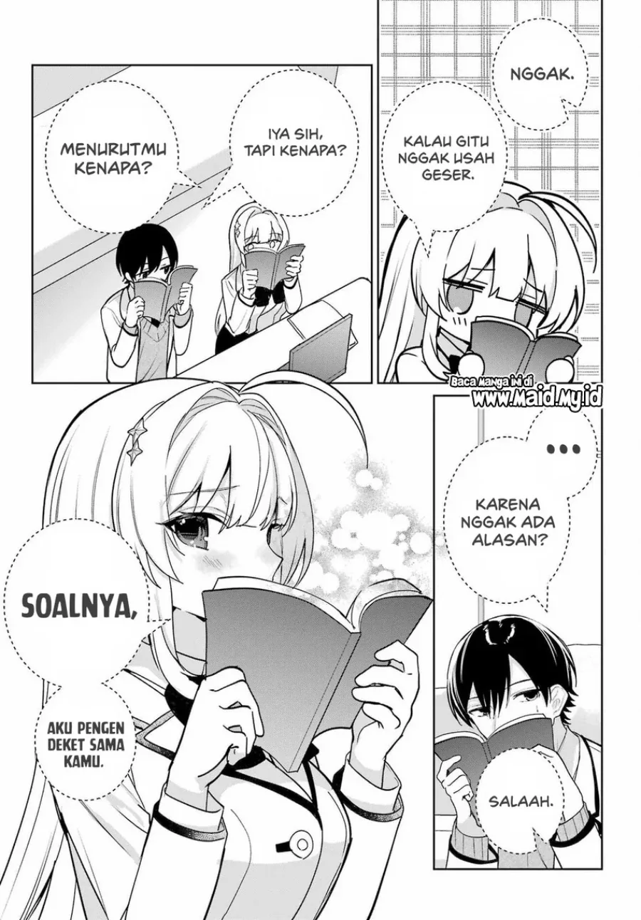 Halaman 19 — Remote Jugyou ni Nattara Class 1 no Bishoujo to Doukyo suru Koto ni Natta Chapter 16