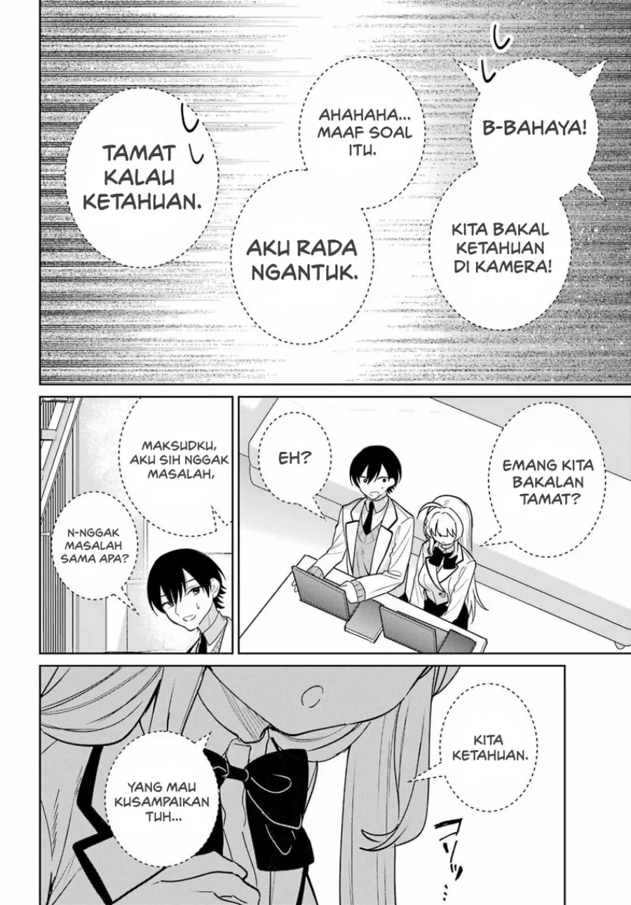 Halaman 22 — Remote Jugyou ni Nattara Class 1 no Bishoujo to Doukyo suru Koto ni Natta Chapter 16