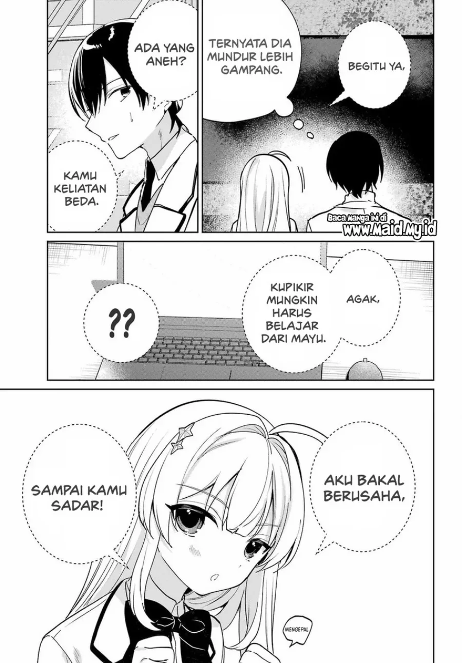 Halaman 25 — Remote Jugyou ni Nattara Class 1 no Bishoujo to Doukyo suru Koto ni Natta Chapter 16