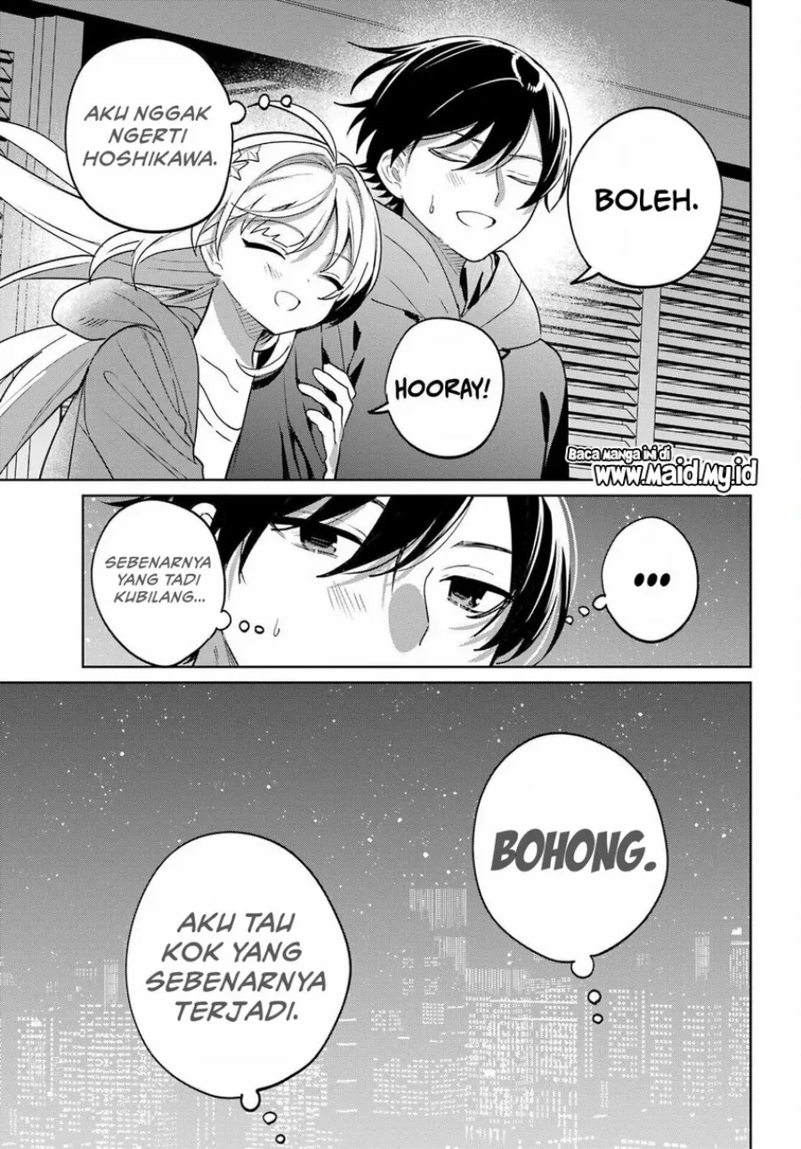 Halaman 31 — Remote Jugyou ni Nattara Class 1 no Bishoujo to Doukyo suru Koto ni Natta Chapter 16