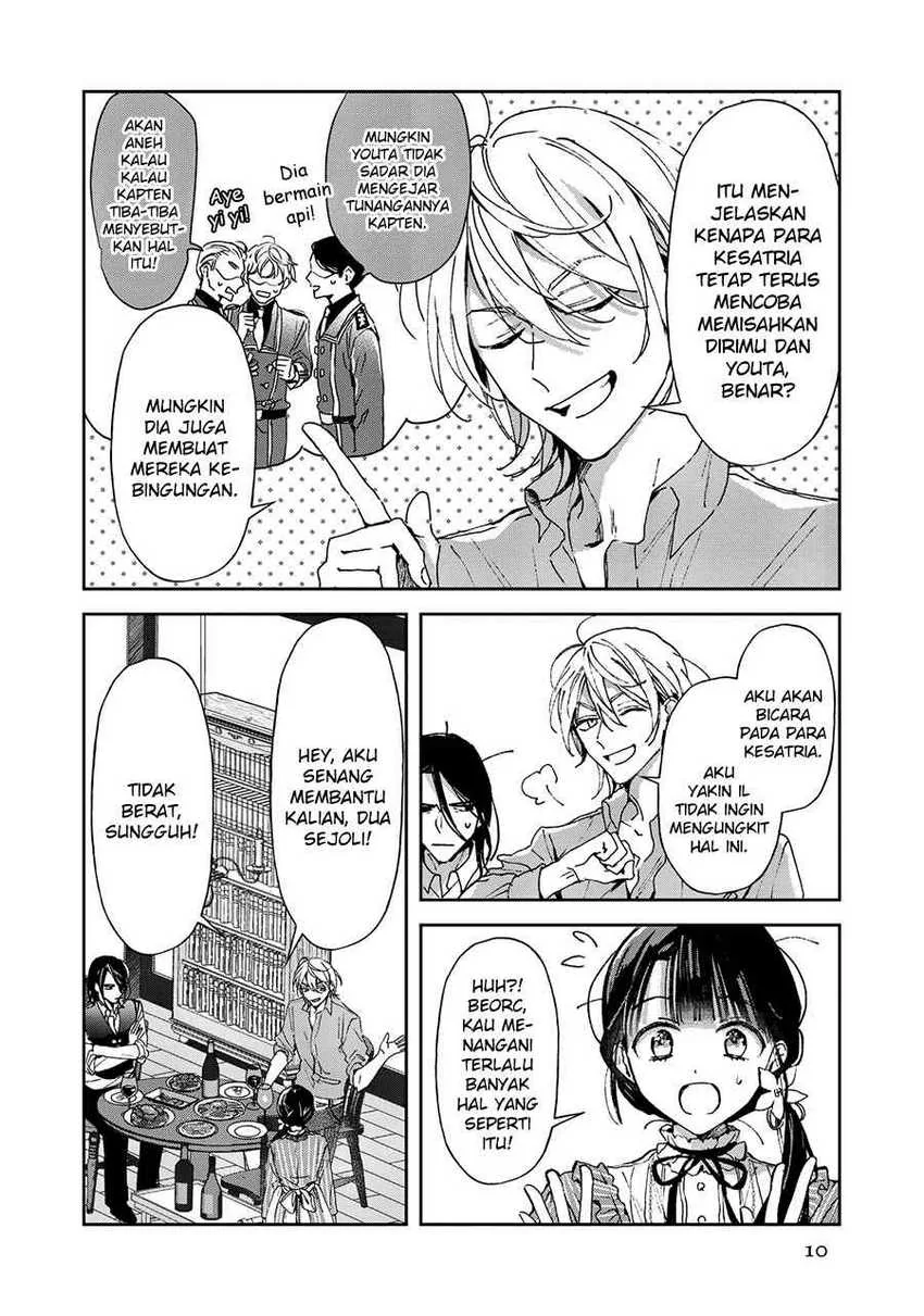 Halaman 11 — Isekai ni Kyuuseishu toshite Yobaremashita ga, Around 30 ni wa Muri nanode, Hissori Book Cafe Hajimemashita. Chapter 17