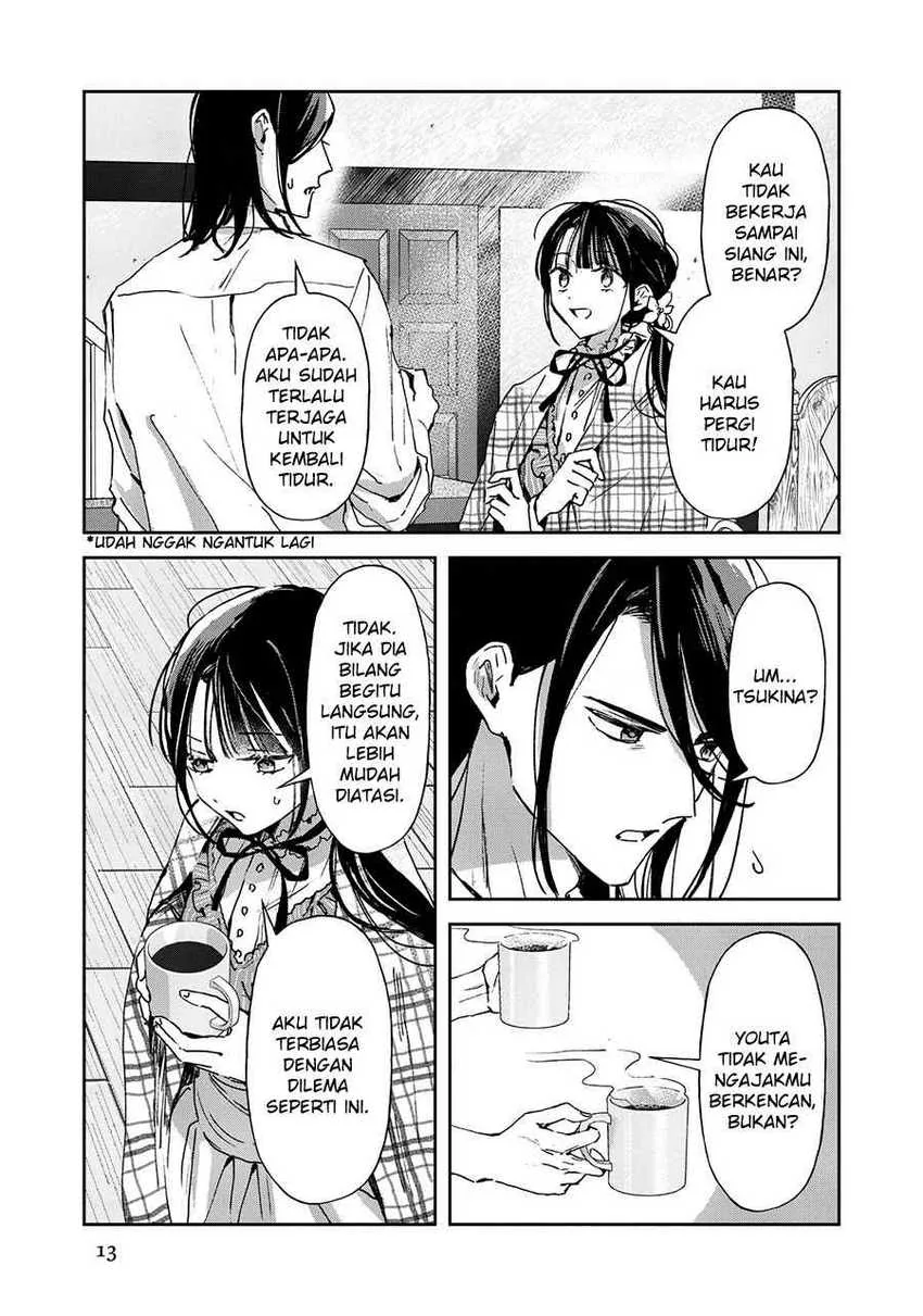 Halaman 14 — Isekai ni Kyuuseishu toshite Yobaremashita ga, Around 30 ni wa Muri nanode, Hissori Book Cafe Hajimemashita. Chapter 17