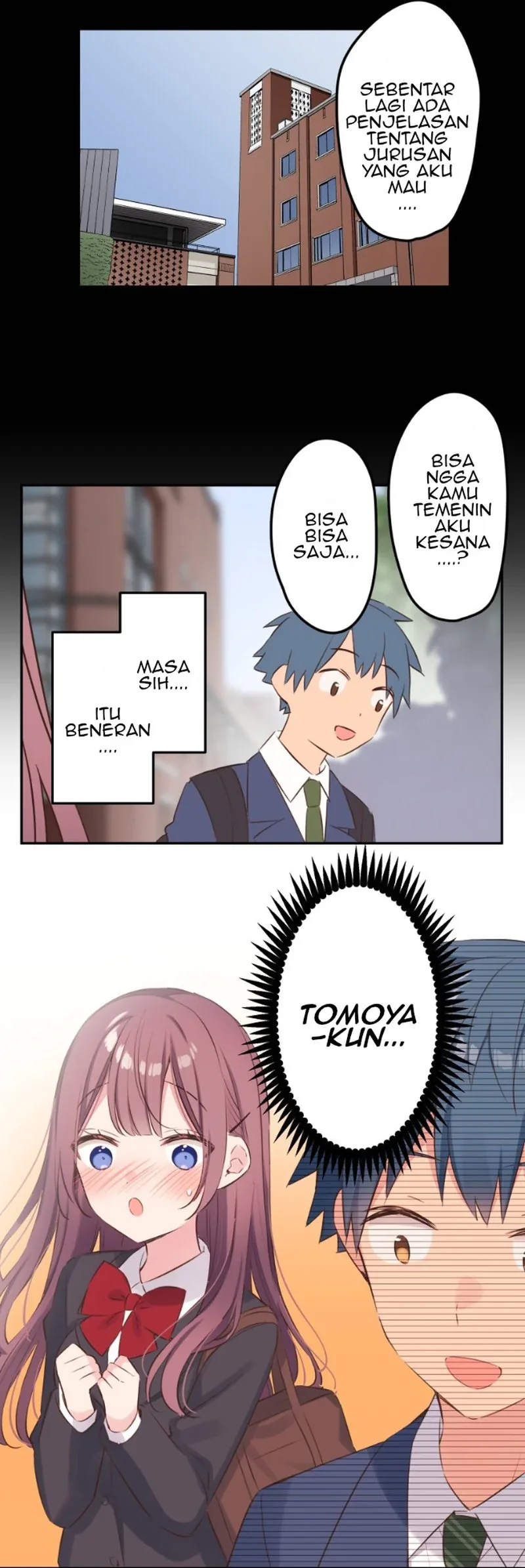 Halaman 4 — Waka-chan Is Flirty Again Chapter 146