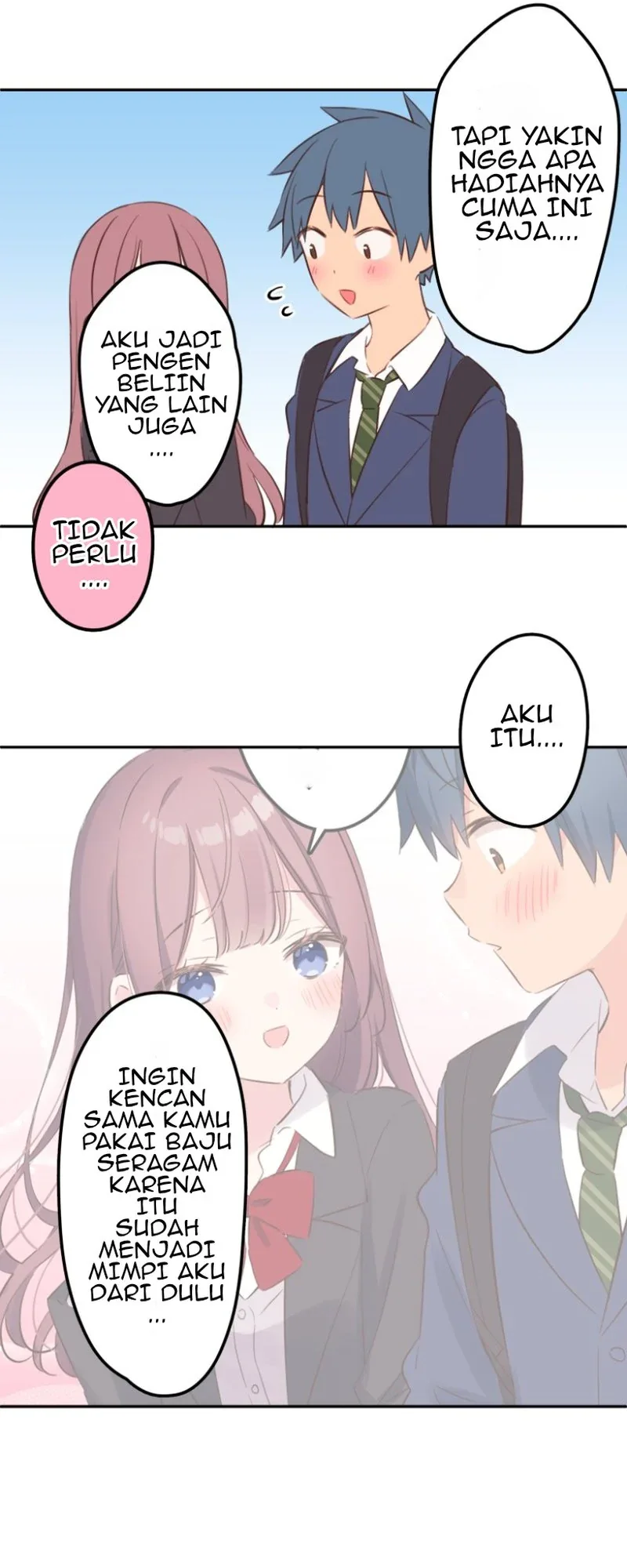 Halaman 37 — Waka-chan Is Flirty Again Chapter 146