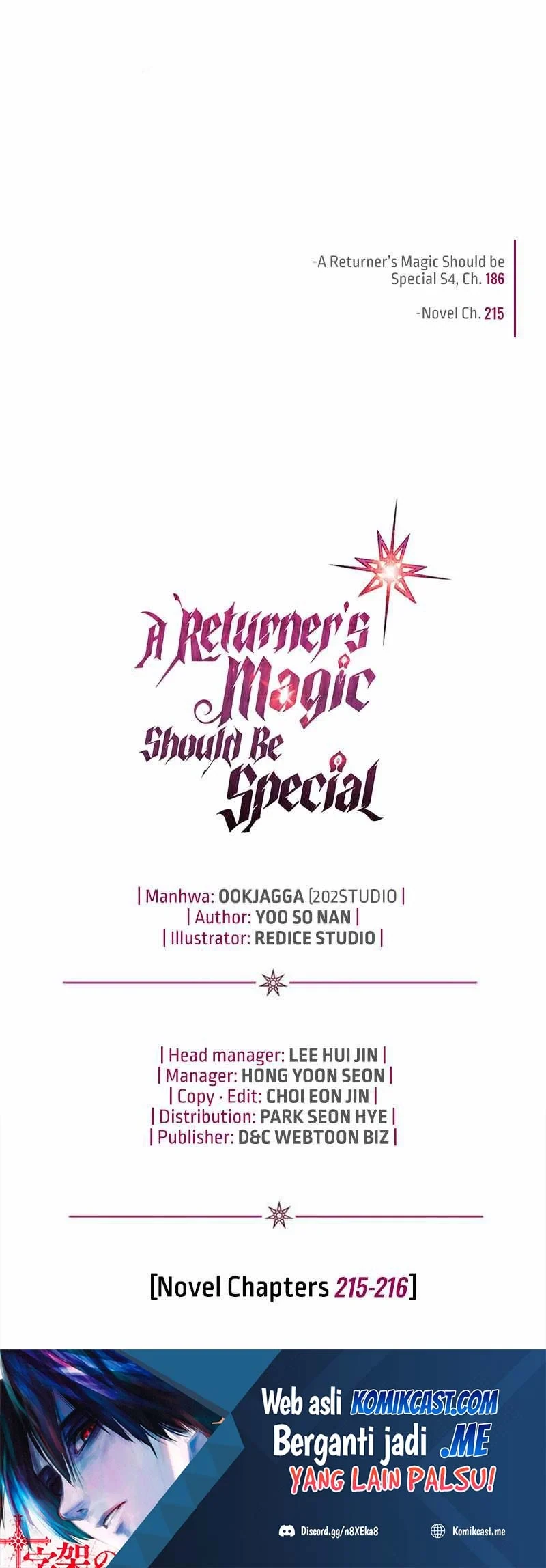 Halaman 34 — A Returner's Magic Should Be Special Chapter 186