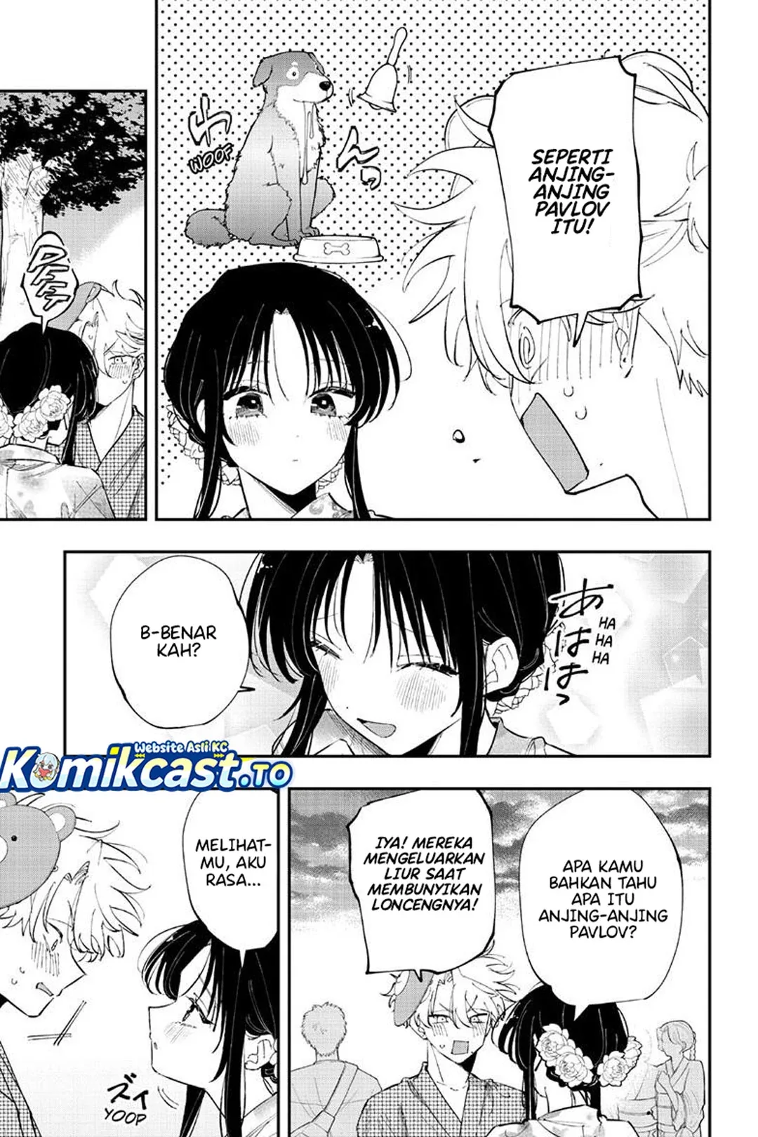 Halaman 8 — Tonari no Seki no Yatsu ga Souiu Me de Mitekuru Chapter 91