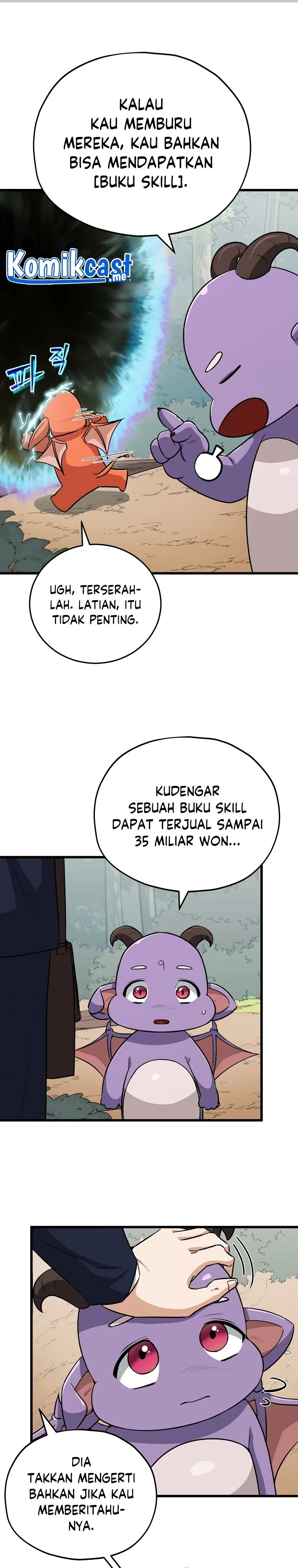 Halaman 4 — My Dad Is Too Strong Chapter 91