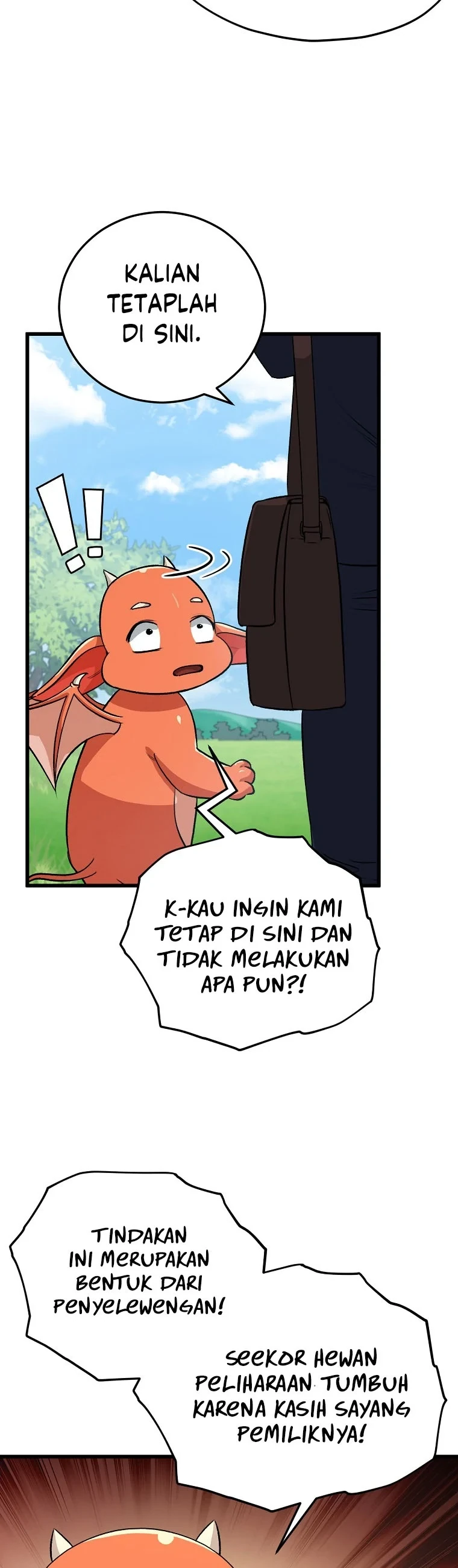Halaman 11 — My Dad Is Too Strong Chapter 91
