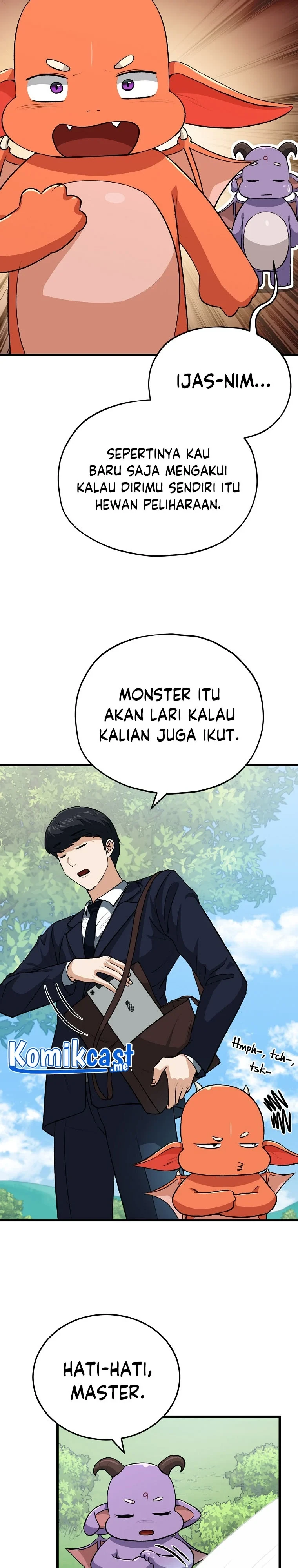 Halaman 12 — My Dad Is Too Strong Chapter 91