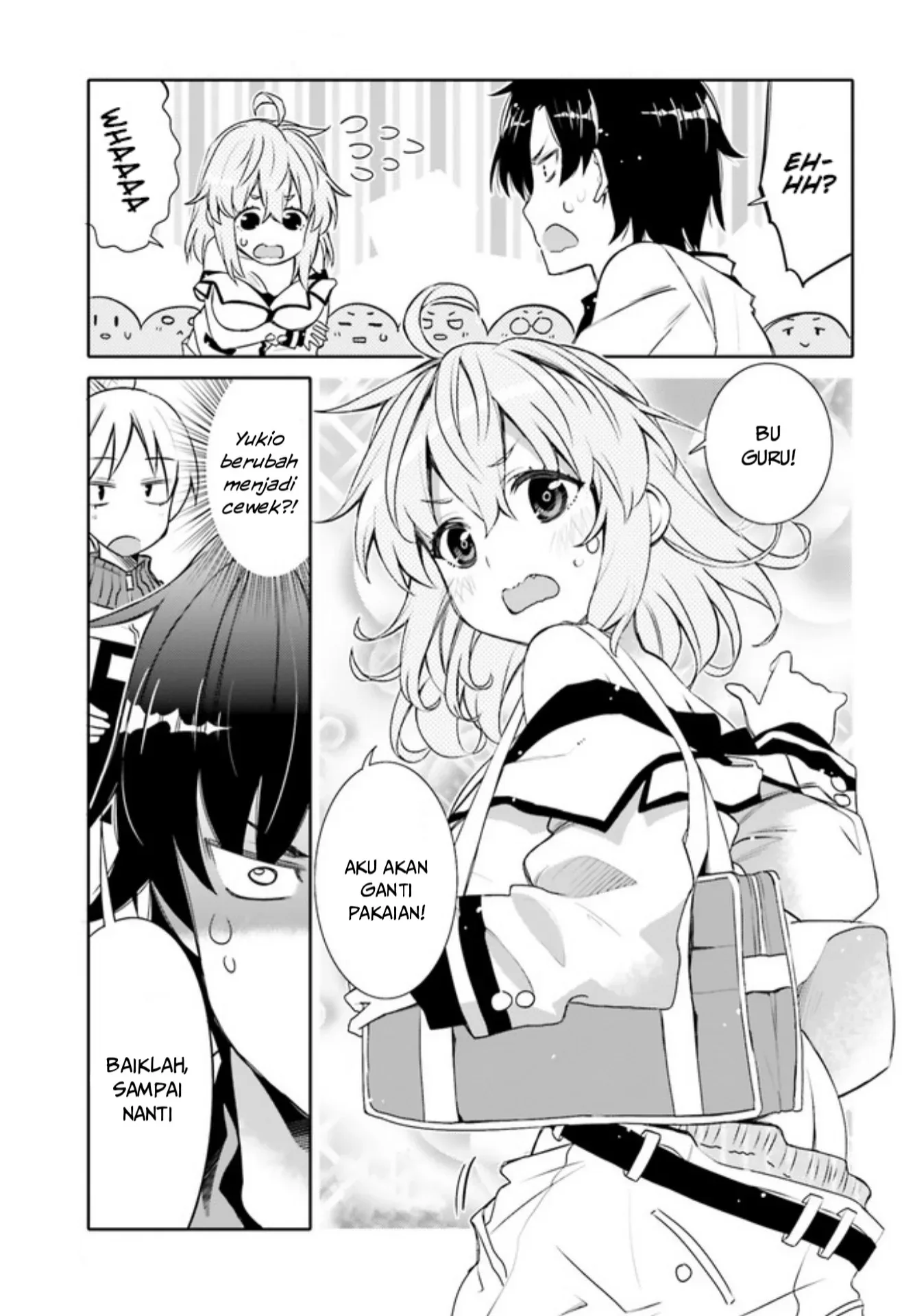Halaman 9 — Ore no Tomodachi♂♀ ga Kawaisugite Komaru! Chapter 1
