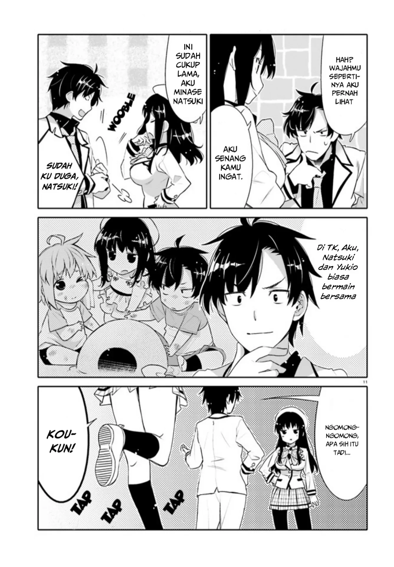 Halaman 11 — Ore no Tomodachi♂♀ ga Kawaisugite Komaru! Chapter 1