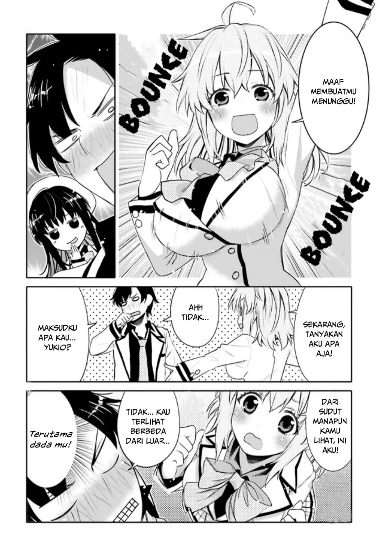 Halaman 12 — Ore no Tomodachi♂♀ ga Kawaisugite Komaru! Chapter 1