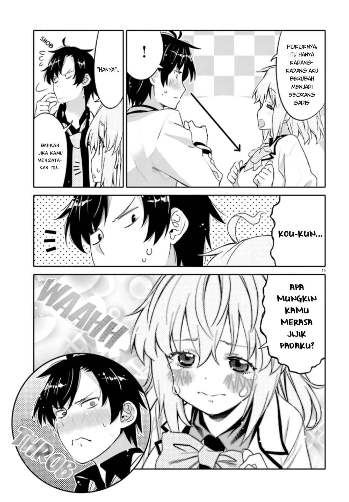 Halaman 15 — Ore no Tomodachi♂♀ ga Kawaisugite Komaru! Chapter 1
