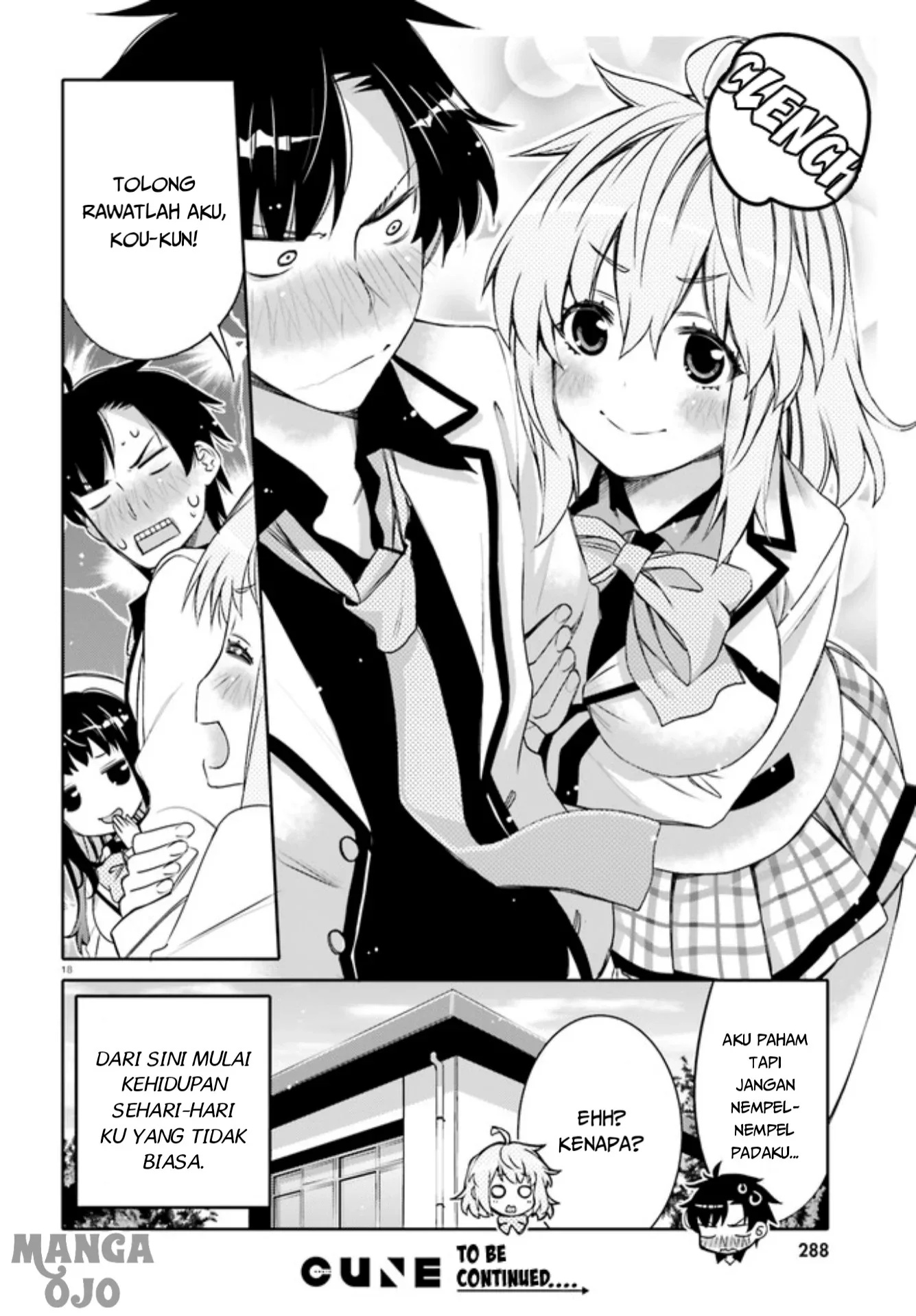 Halaman 18 — Ore no Tomodachi♂♀ ga Kawaisugite Komaru! Chapter 1
