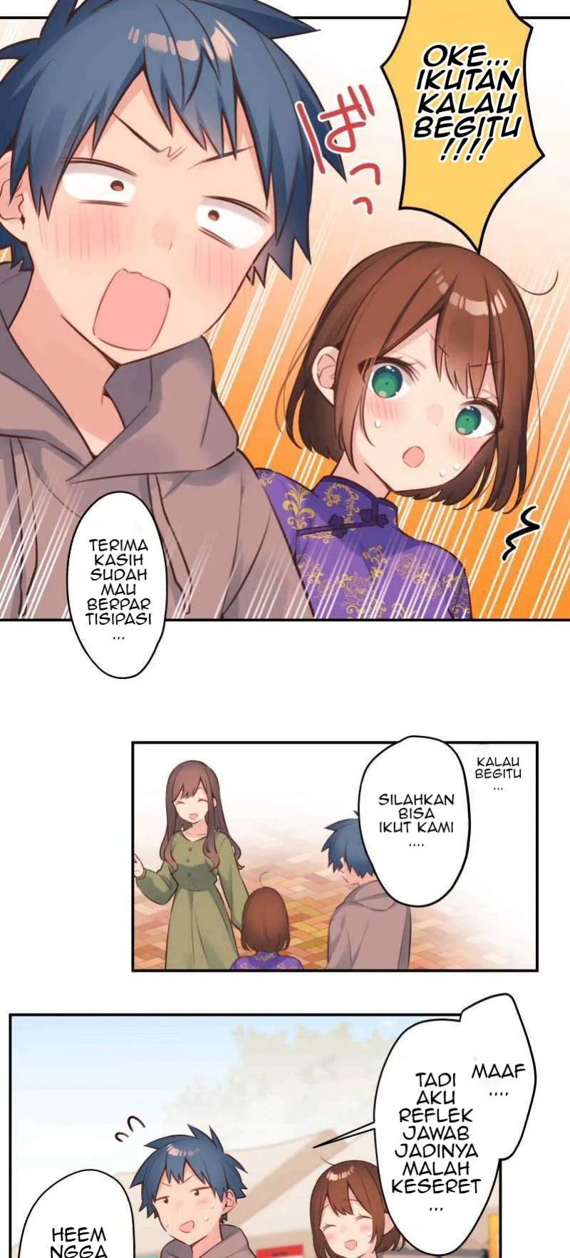 Halaman 8 — Waka-chan Is Flirty Again Chapter 79