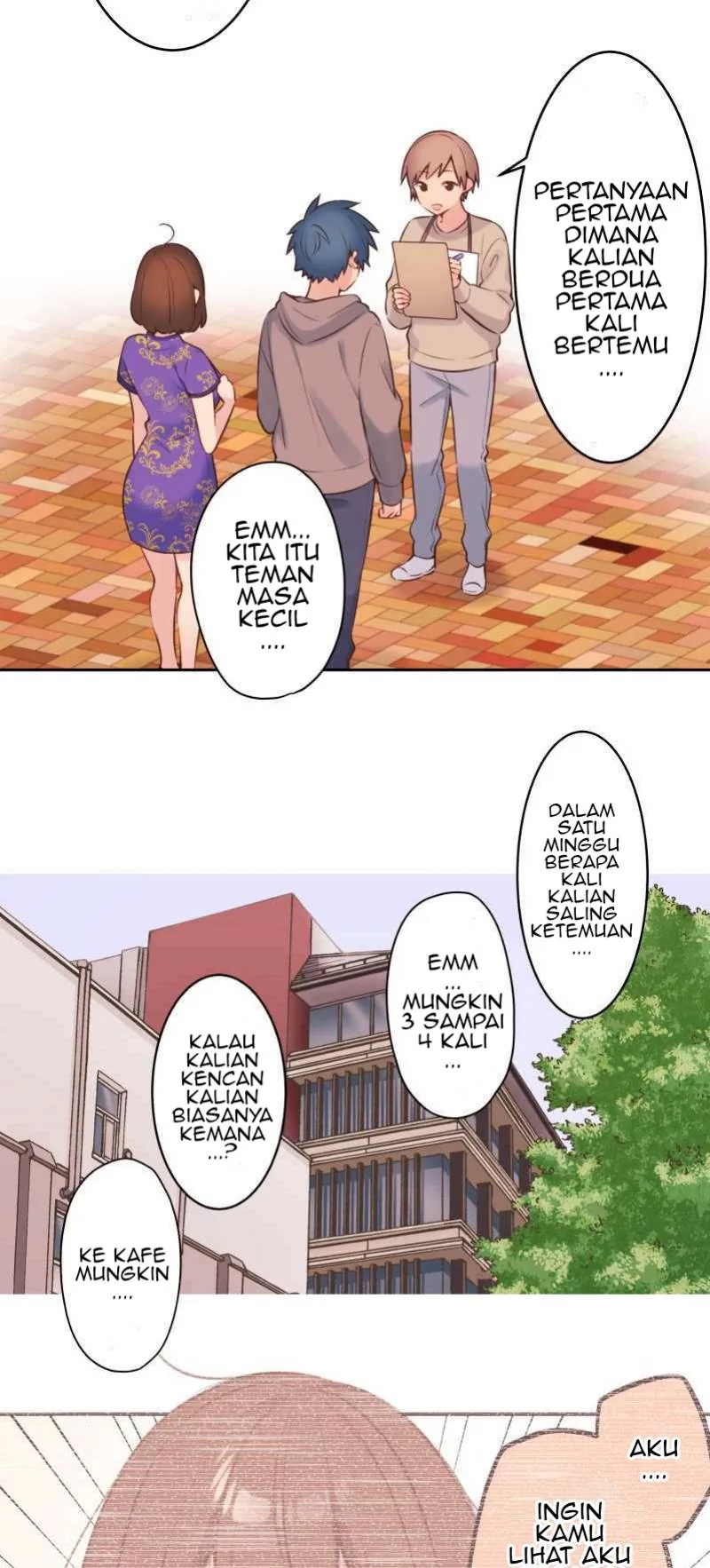 Halaman 10 — Waka-chan Is Flirty Again Chapter 79