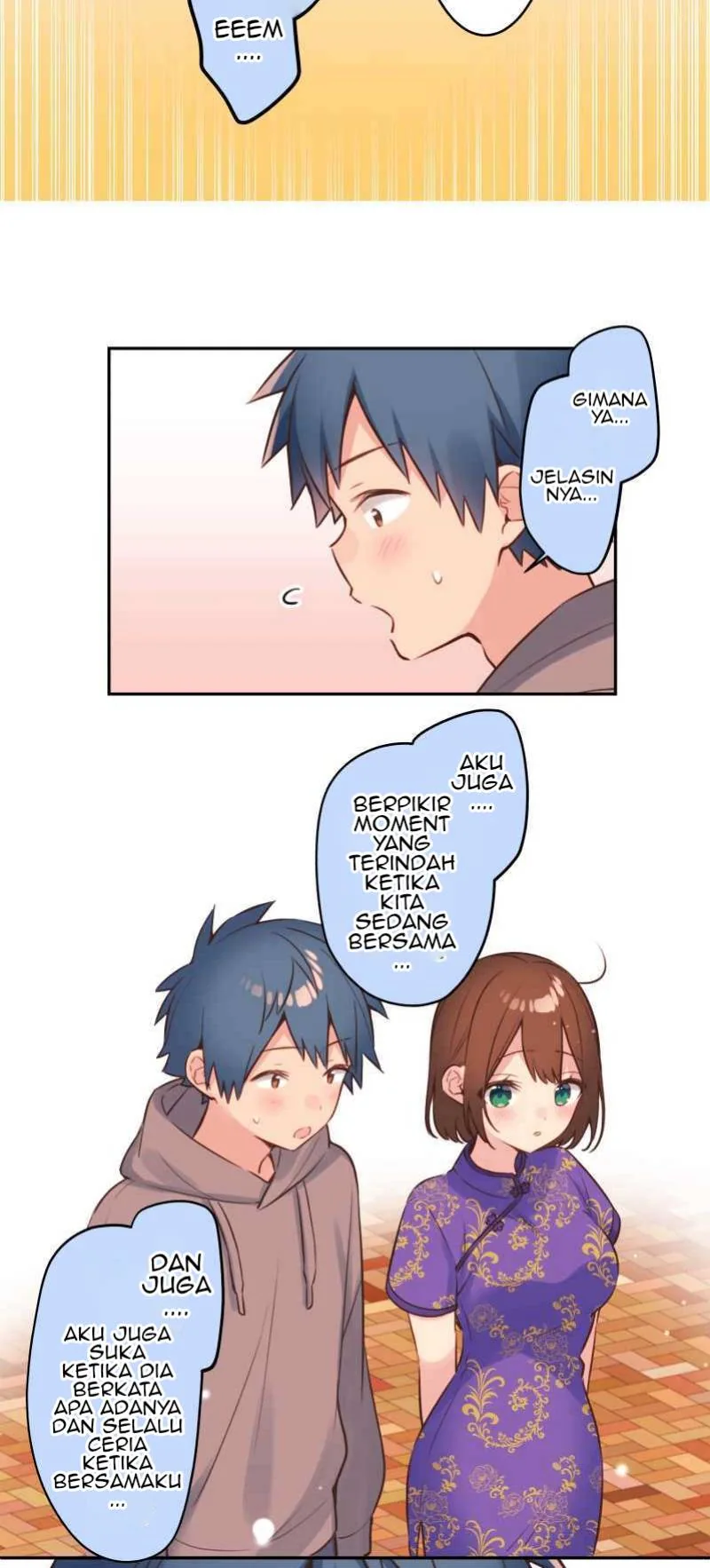 Halaman 16 — Waka-chan Is Flirty Again Chapter 79