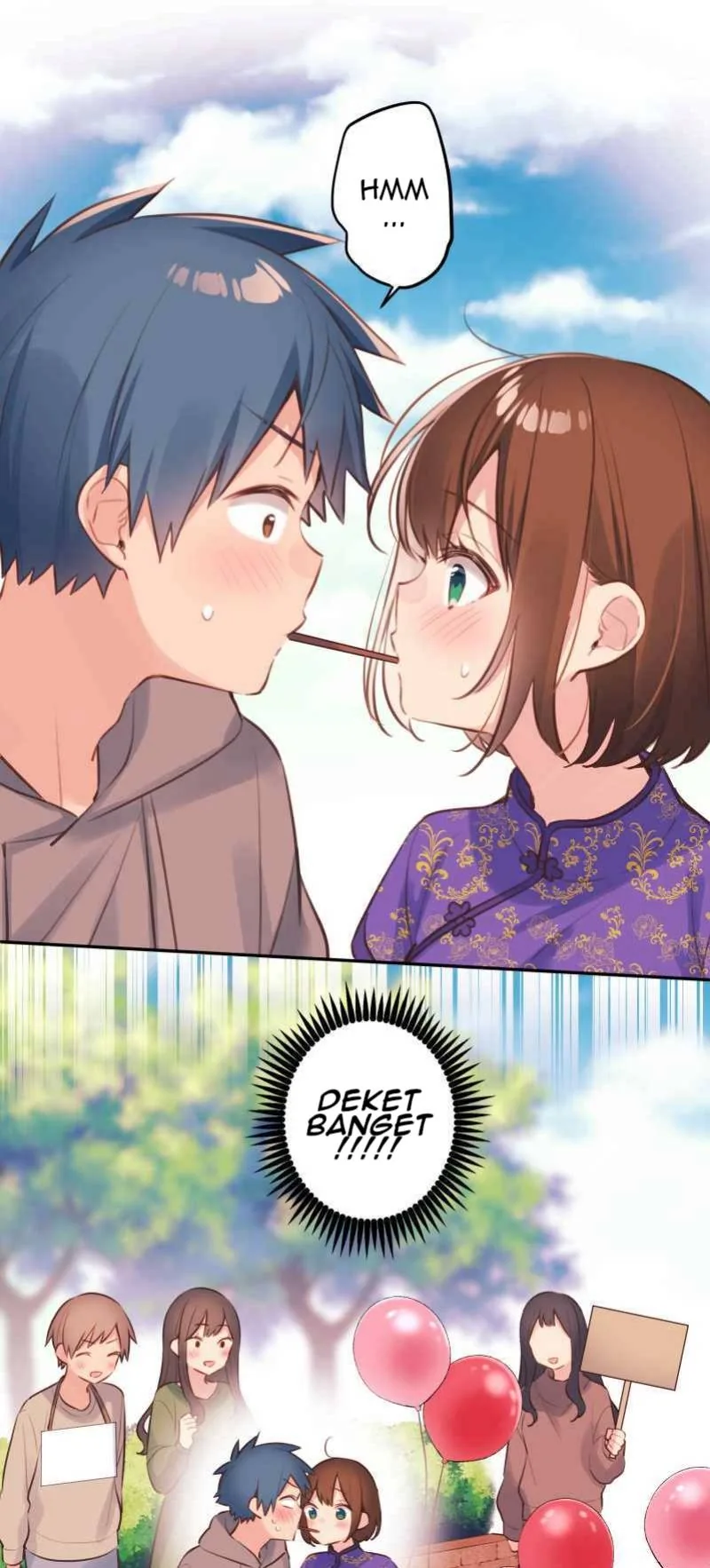 Halaman 22 — Waka-chan Is Flirty Again Chapter 79