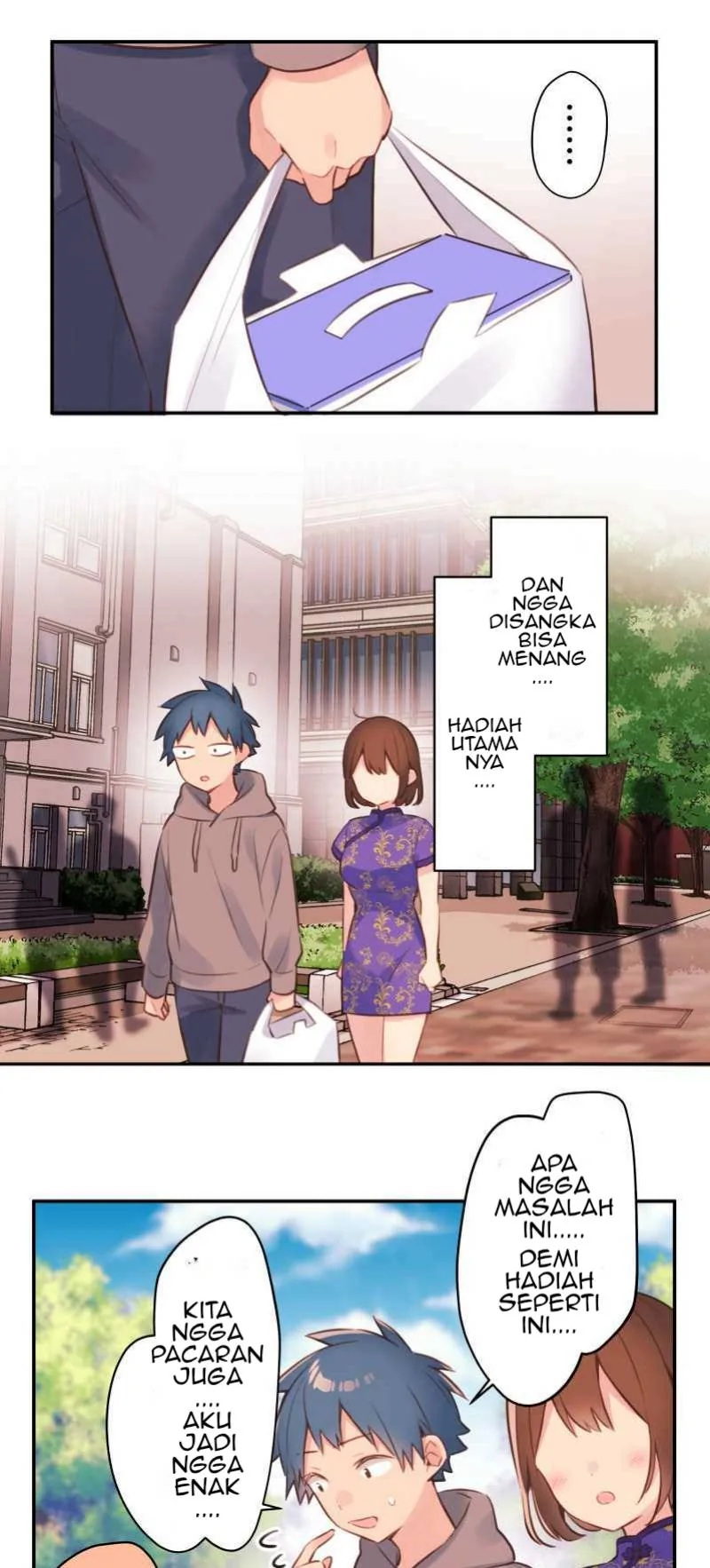 Halaman 34 — Waka-chan Is Flirty Again Chapter 79