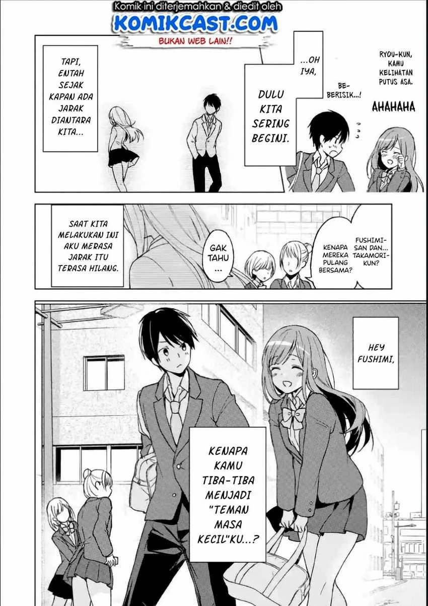 Halaman 9 — Chikan Saresou ni Natteiru S-kyuu Bishoujo wo Tasuketara Tonari no Seki no Osananajimi datta Chapter 3