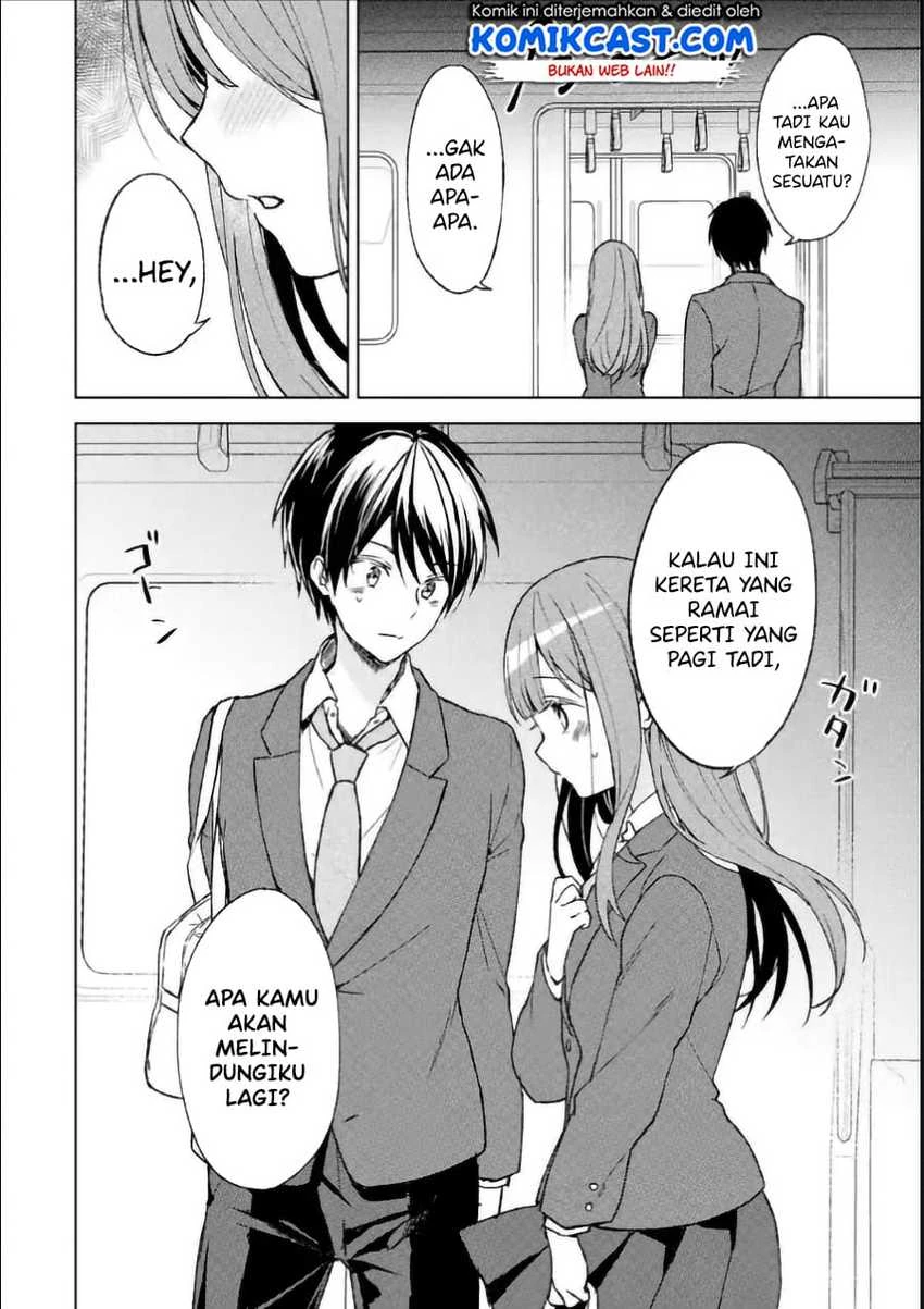 Halaman 13 — Chikan Saresou ni Natteiru S-kyuu Bishoujo wo Tasuketara Tonari no Seki no Osananajimi datta Chapter 3