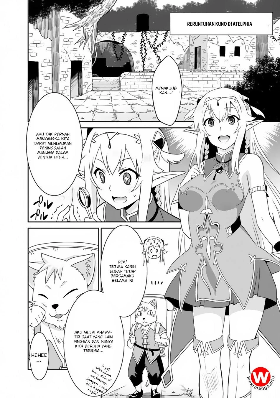 Halaman 4 — Saikyou no Shuzoku ga Ningen Datta Ken Chapter 1