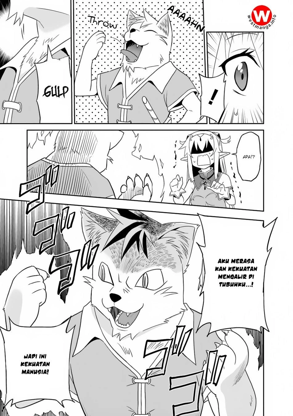 Halaman 8 — Saikyou no Shuzoku ga Ningen Datta Ken Chapter 1