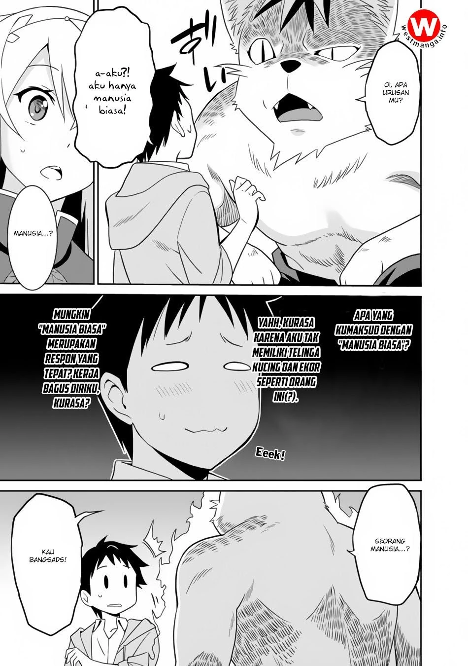 Halaman 16 — Saikyou no Shuzoku ga Ningen Datta Ken Chapter 1
