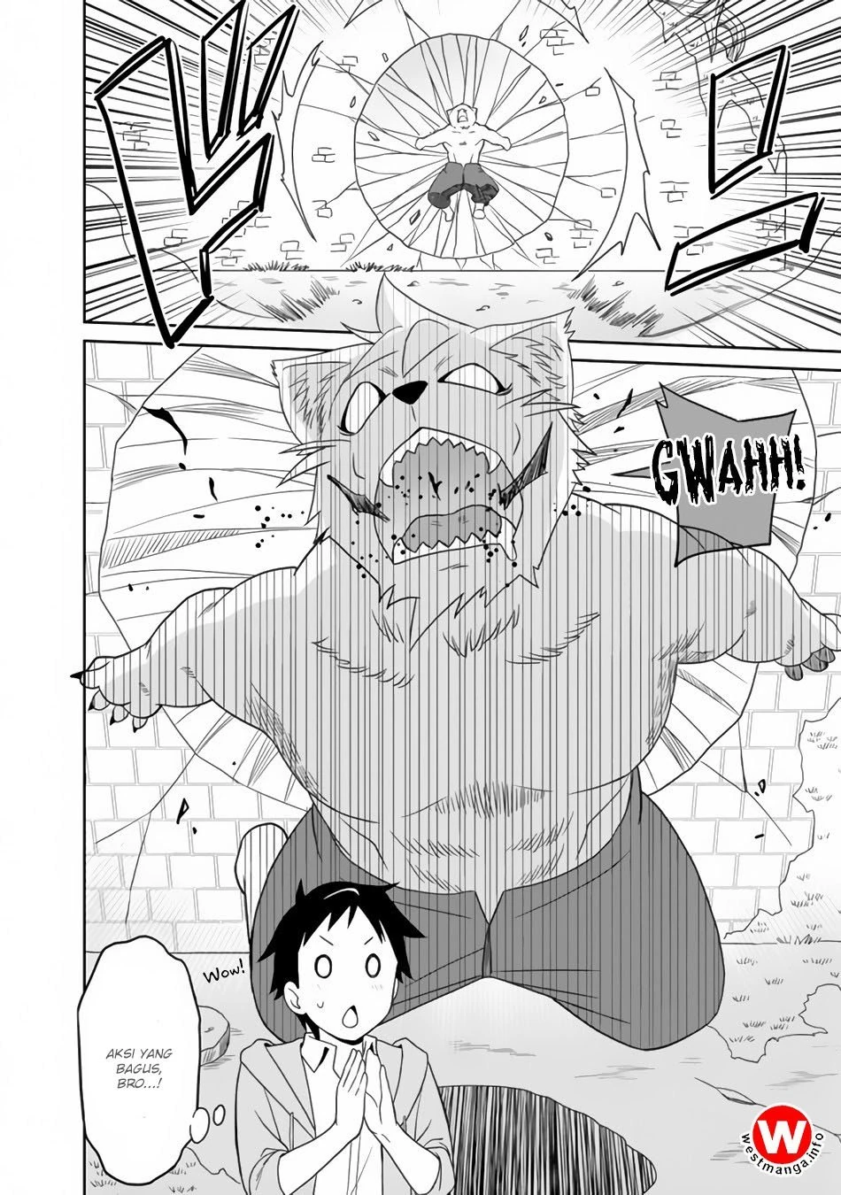 Halaman 21 — Saikyou no Shuzoku ga Ningen Datta Ken Chapter 1