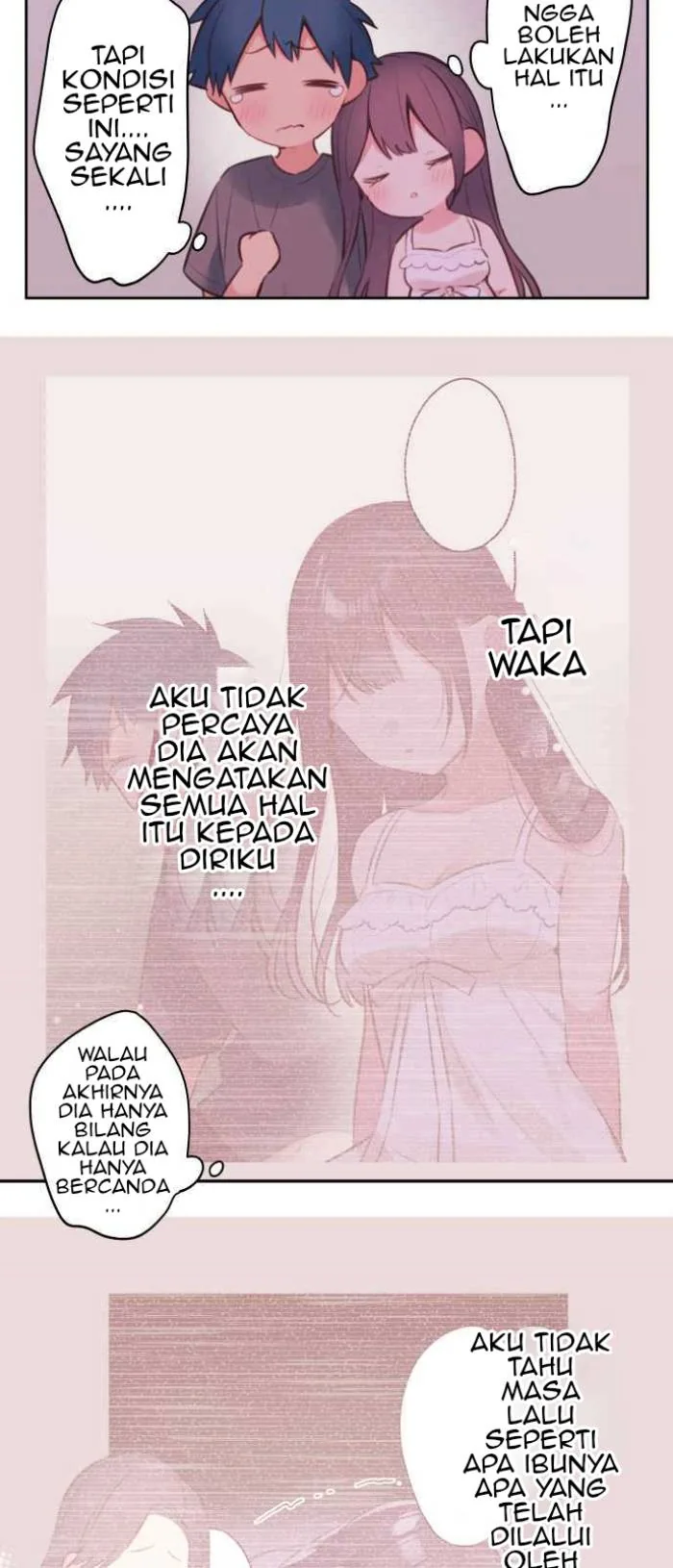 Halaman 7 — Waka-chan Is Flirty Again Chapter 72