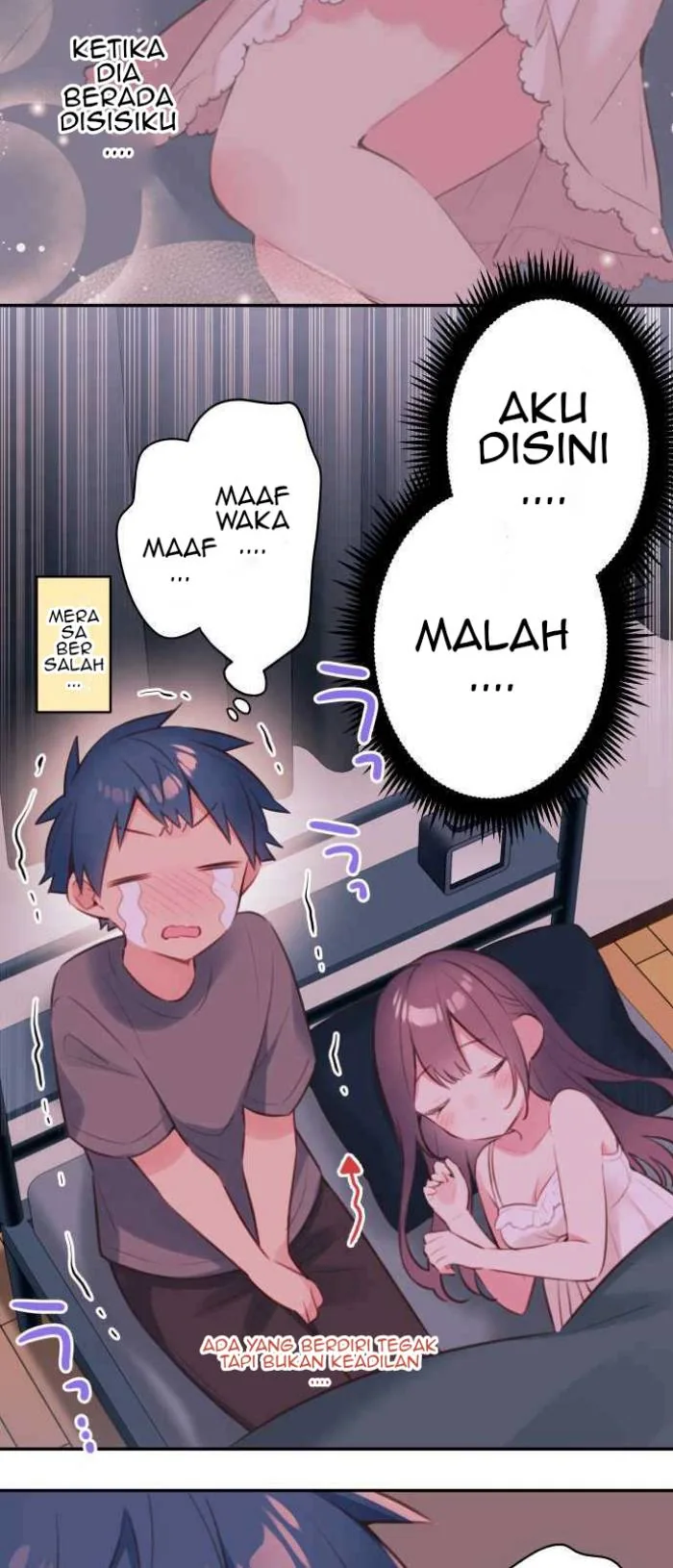 Halaman 21 — Waka-chan Is Flirty Again Chapter 72