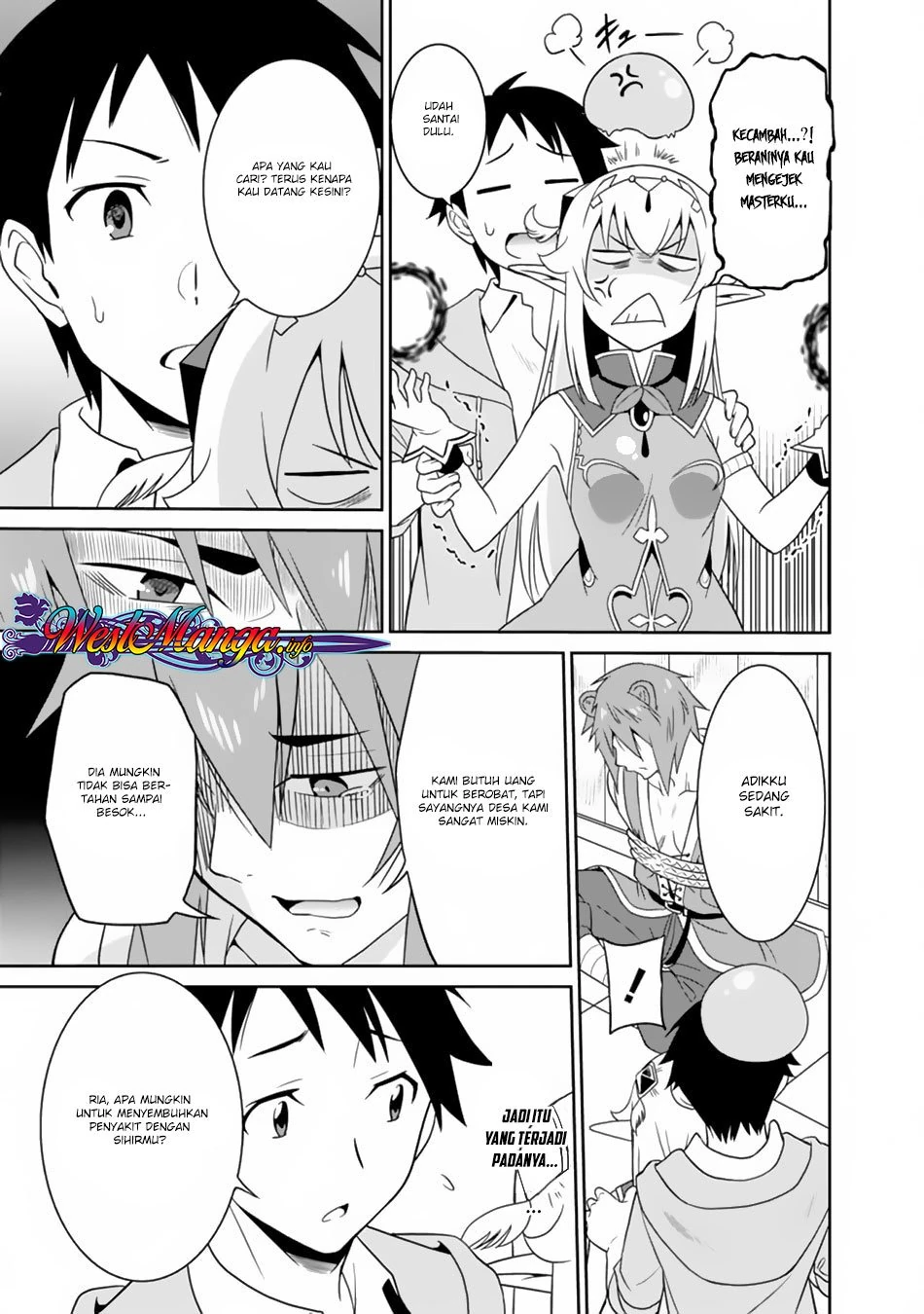 Halaman 9 — Saikyou no Shuzoku ga Ningen Datta Ken Chapter 8