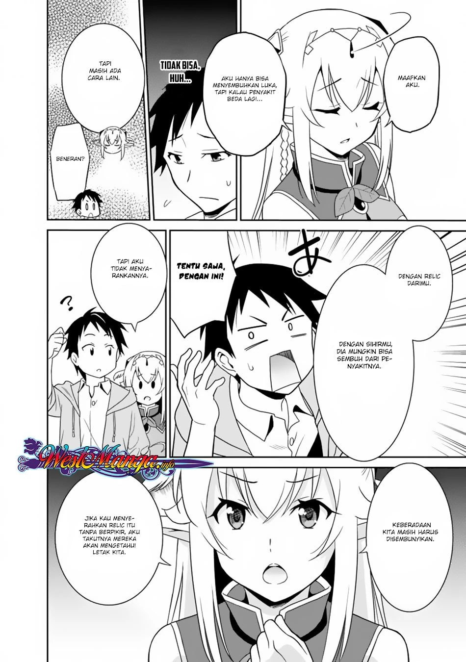 Halaman 10 — Saikyou no Shuzoku ga Ningen Datta Ken Chapter 8
