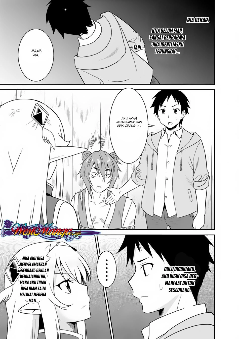 Halaman 11 — Saikyou no Shuzoku ga Ningen Datta Ken Chapter 8
