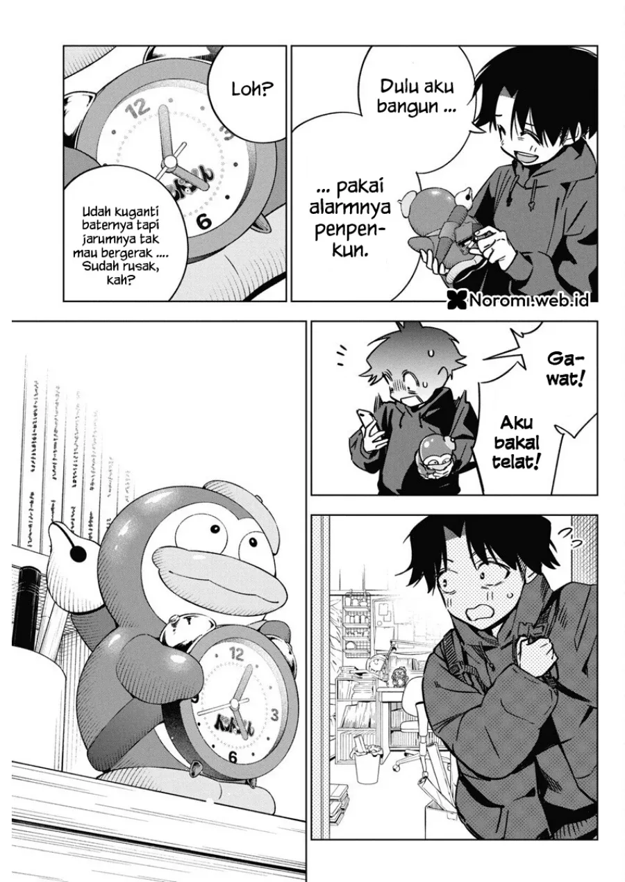 Halaman 13 — Kakunaru Ue wa Chapter 37